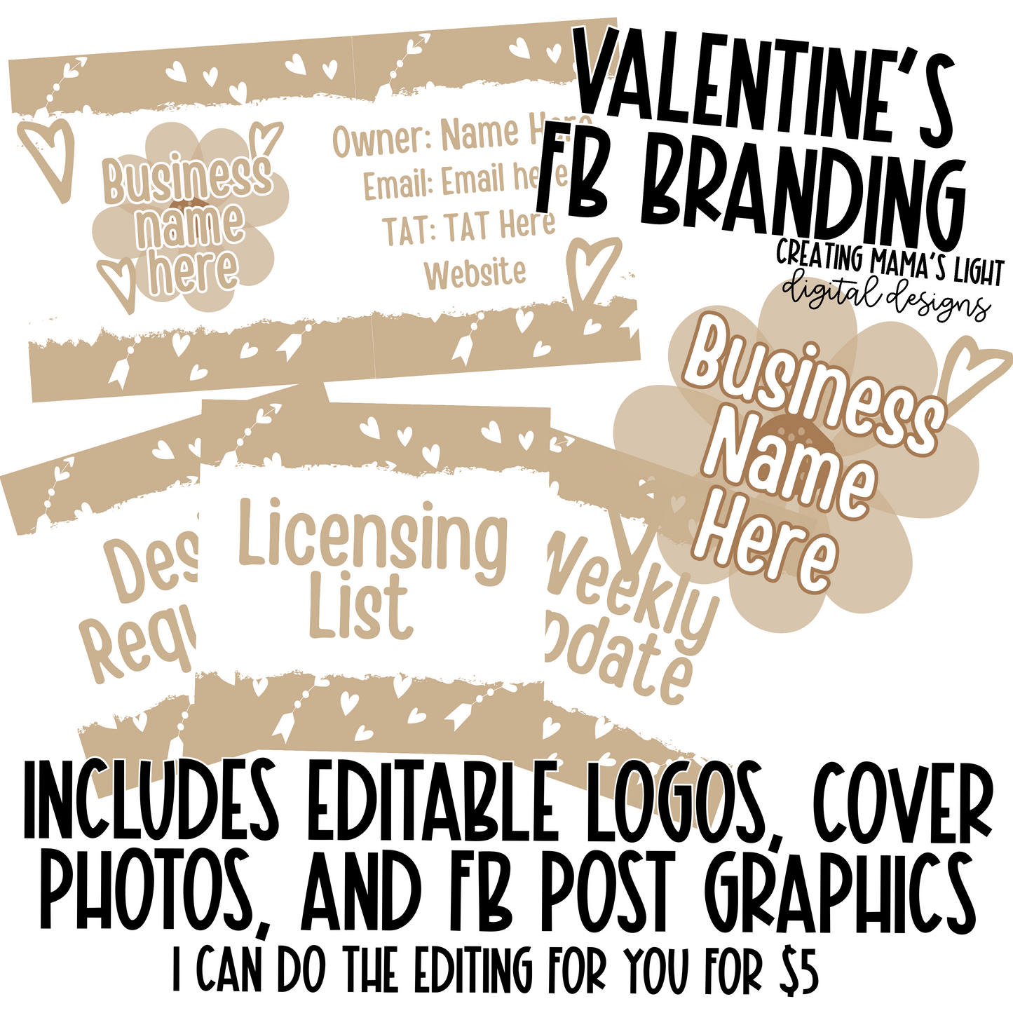 Valentines Group Branding