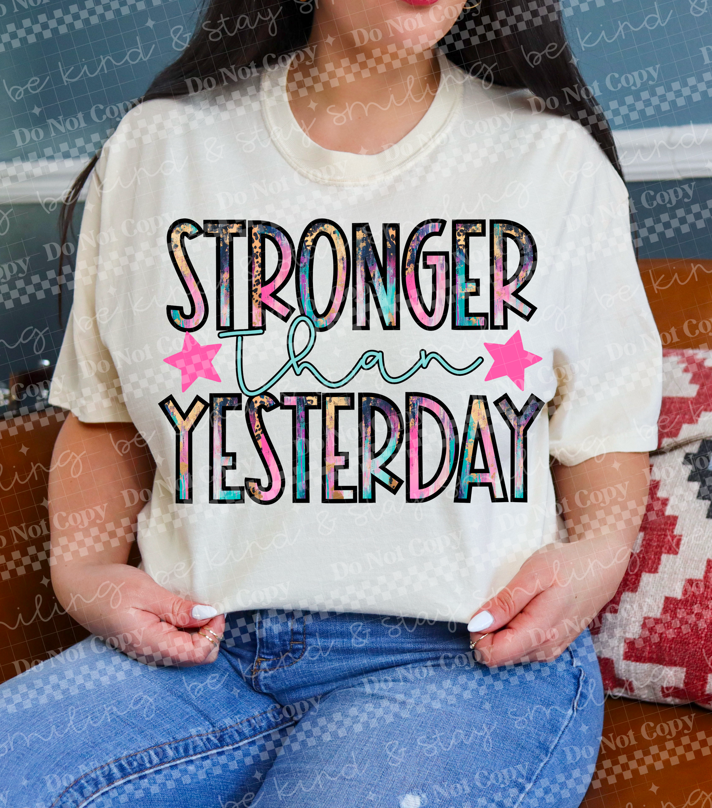 Stronger than Yesterday | PNG | DIGITAL DOWNLOAD