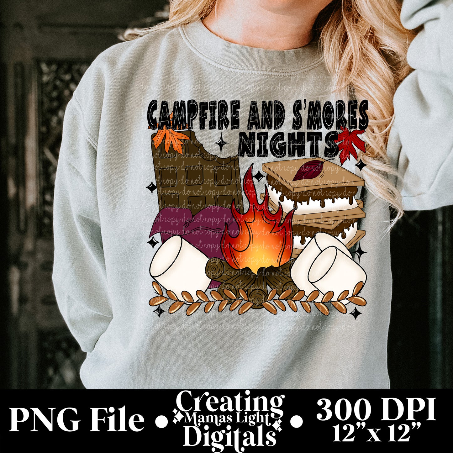 Campfire and s’mores nights