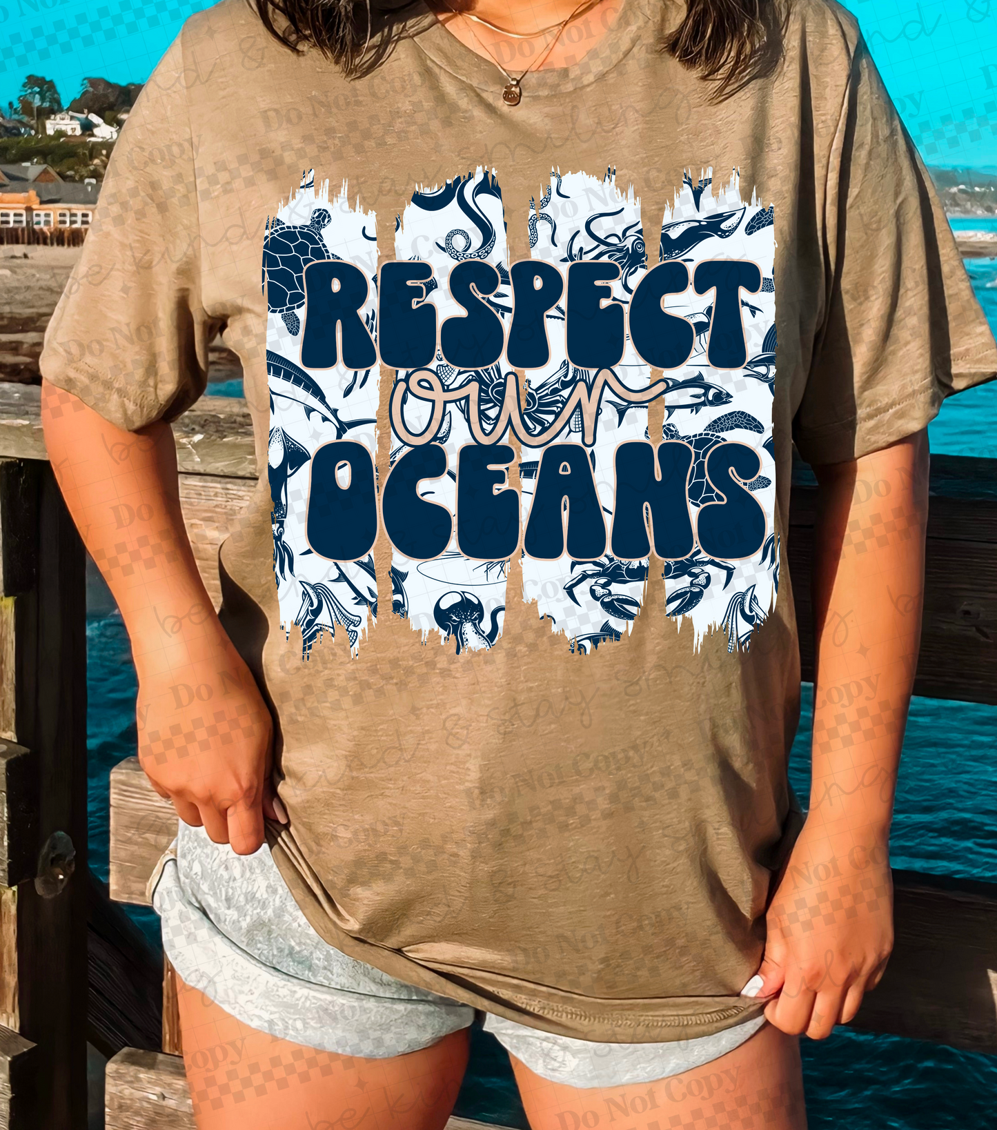 Respect our oceans PNG DIGITAL DOWNLOAD