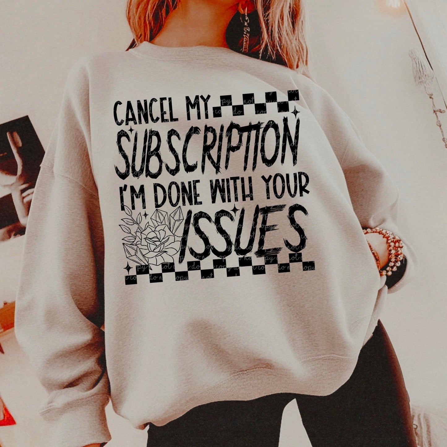 Cancel My Subscription PNG Digital Download