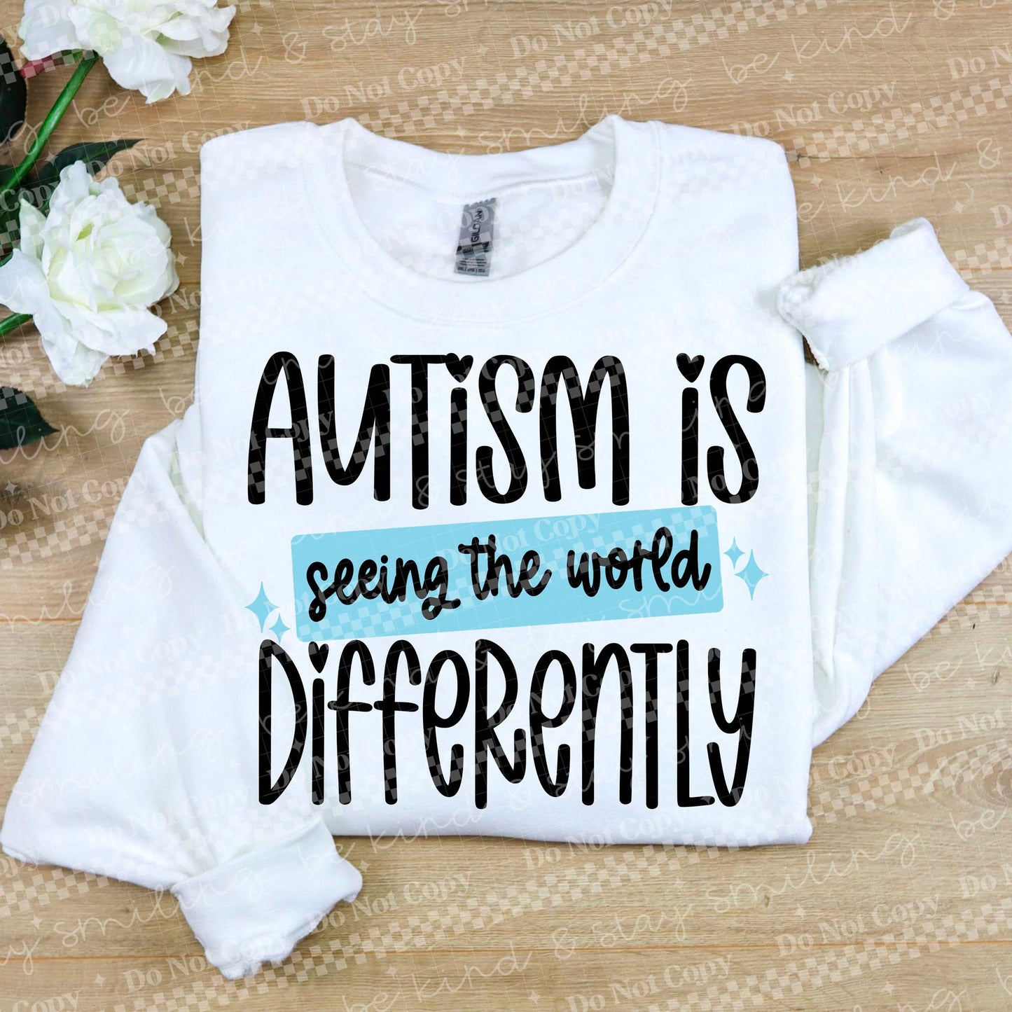 Autism Is Seeing The World Differently PNG Digital Download