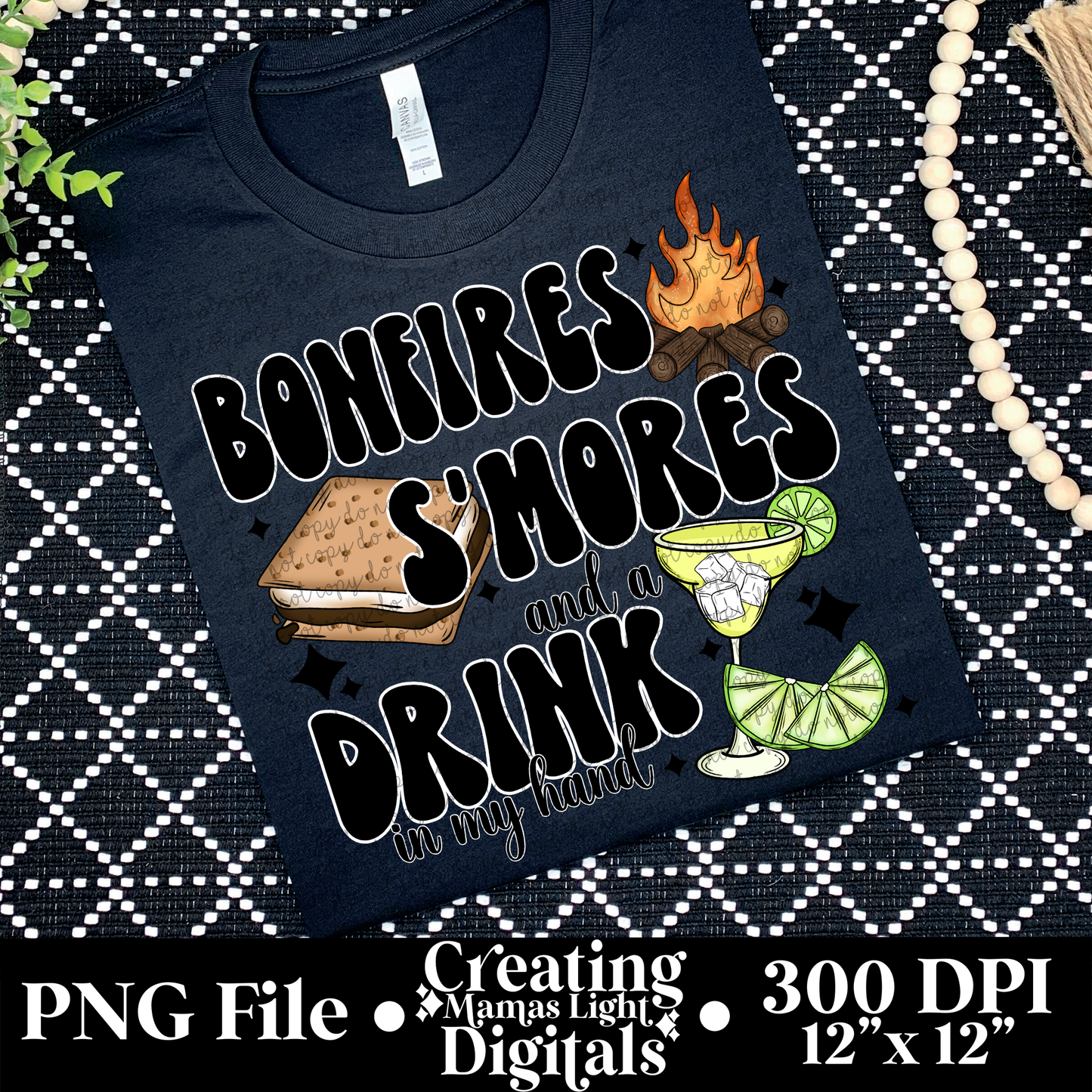 Bonfires, S’mores, and a drink in my hand