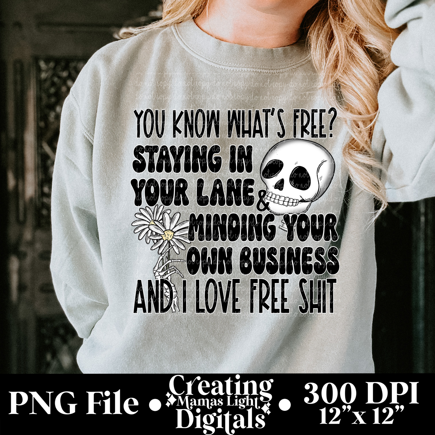 It’s free to stay in your own lane and mind your business