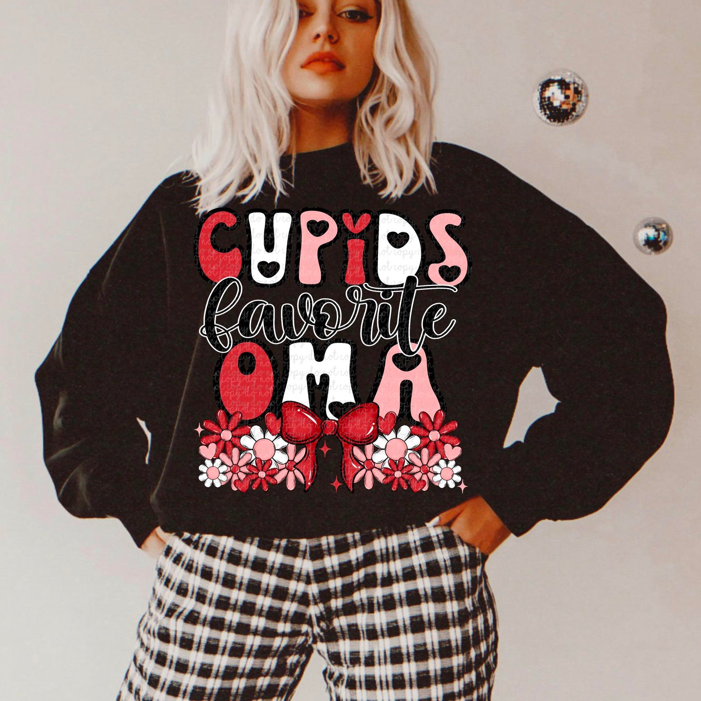 Cupids Favorite Oma PNG Digital Download