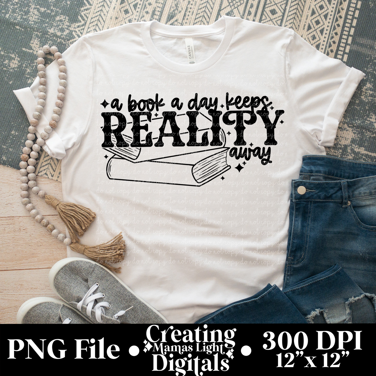 A book a day keeps reality away