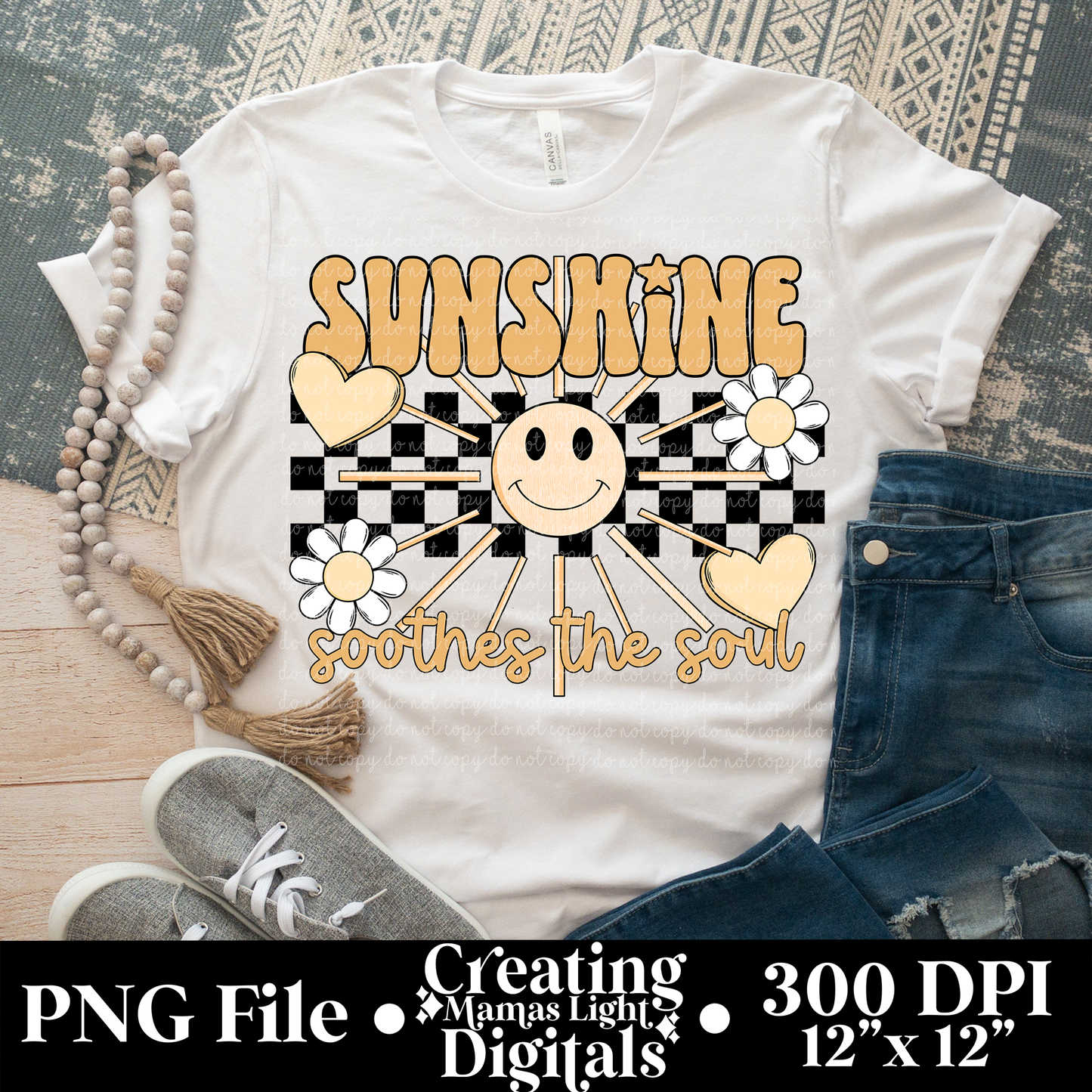 Sunshine soothes the soul