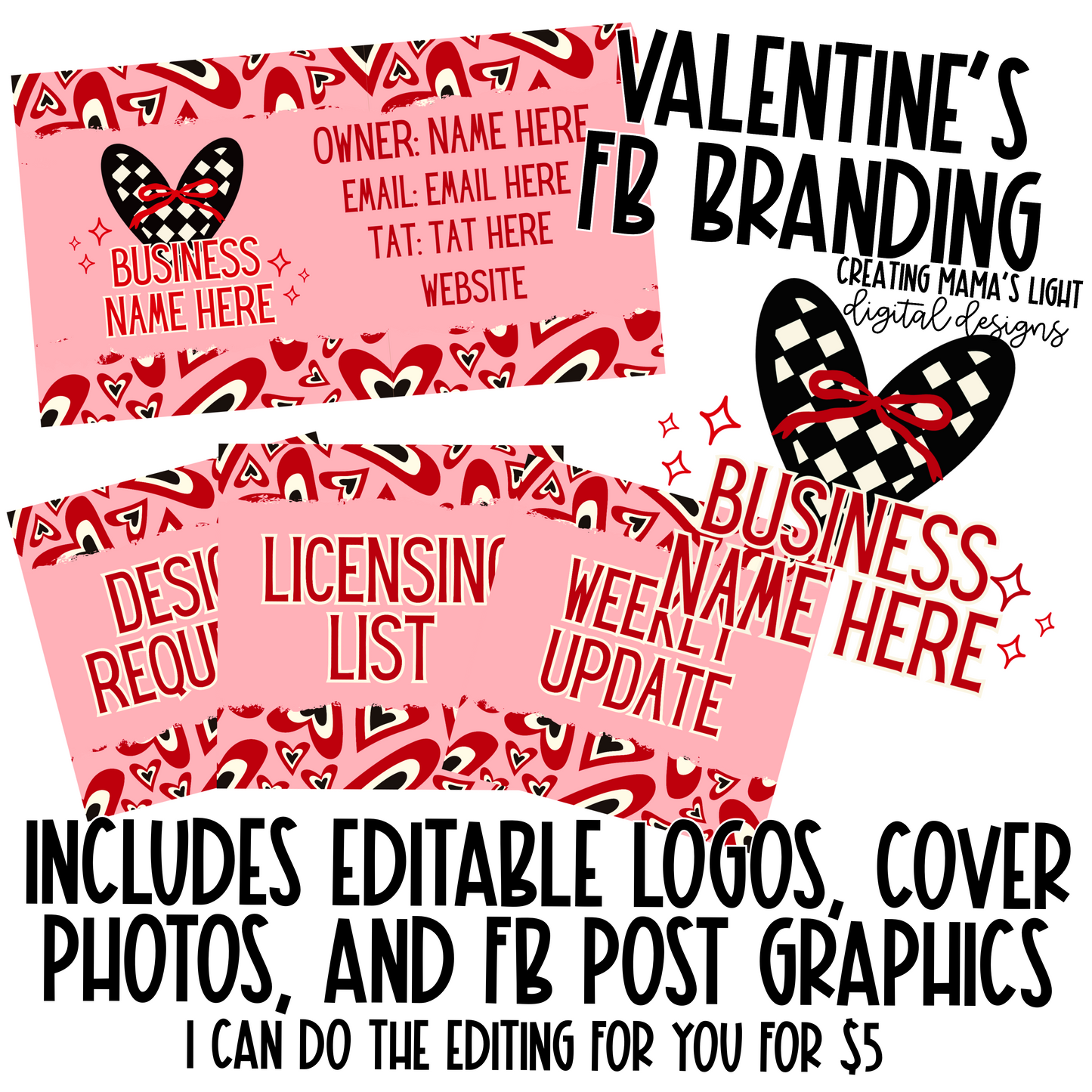 Valentines Group Branding