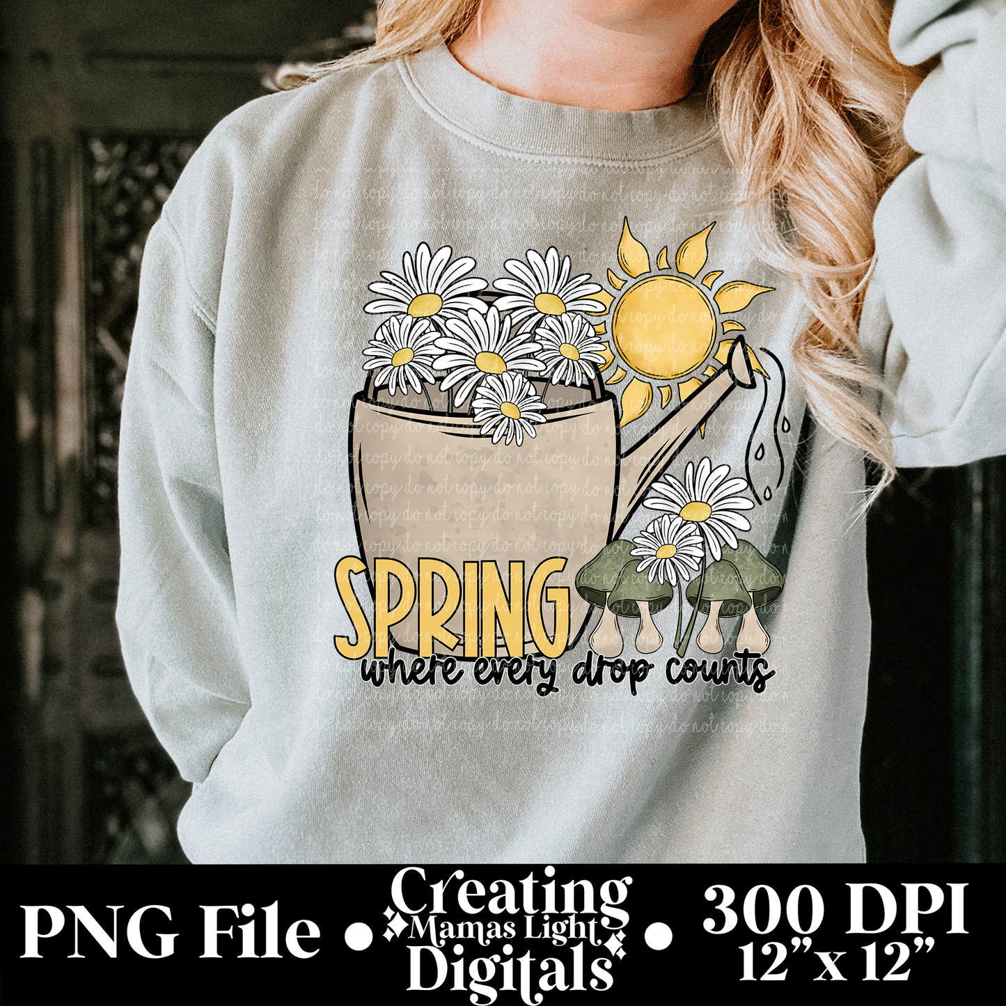 Spring where every drop counts