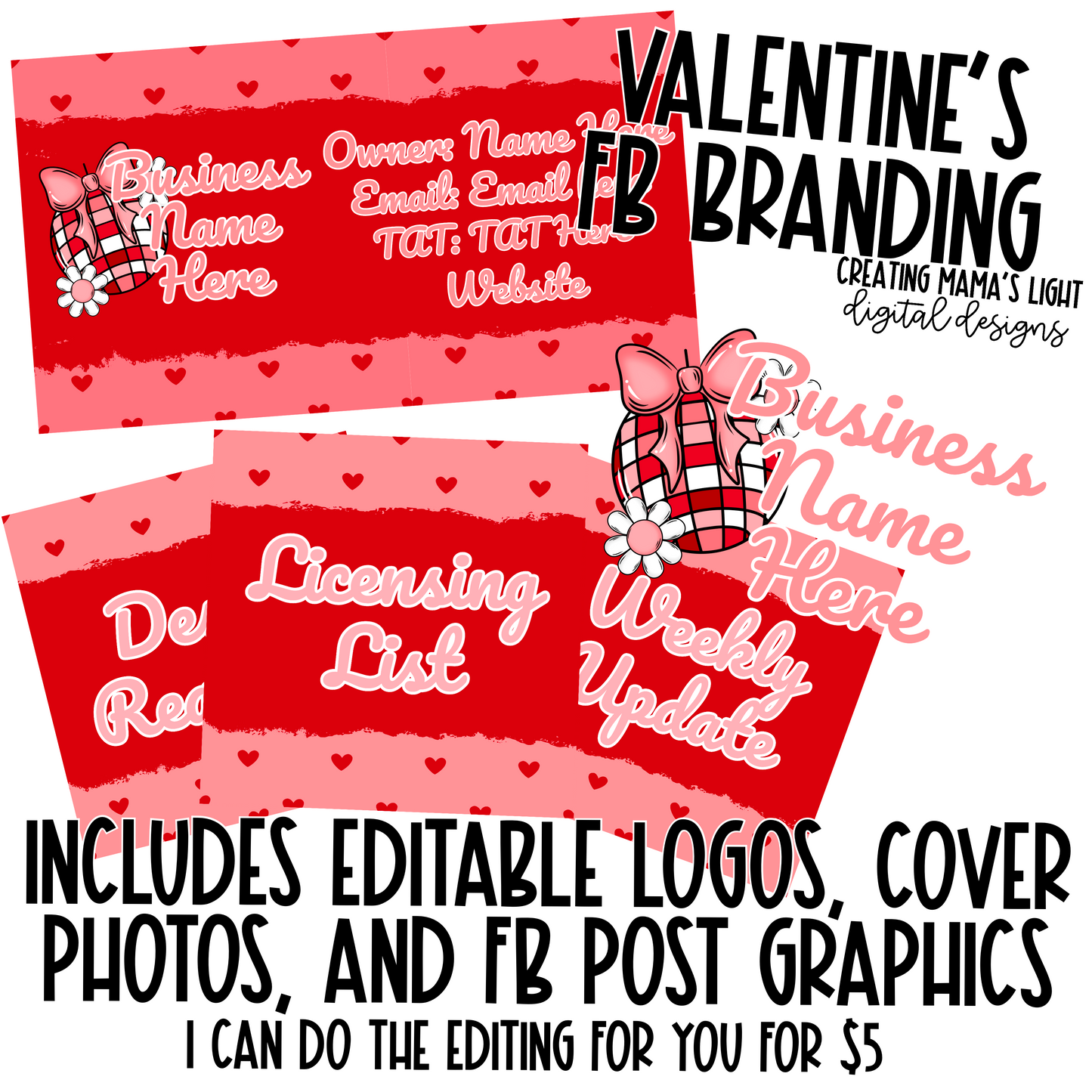 Valentines Group Branding