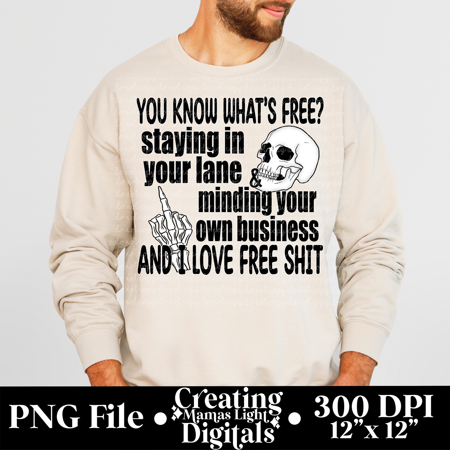 It’s free to stay in your lane and mind your business