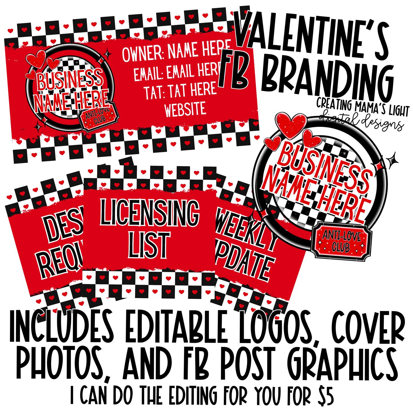 Valentines Group Branding