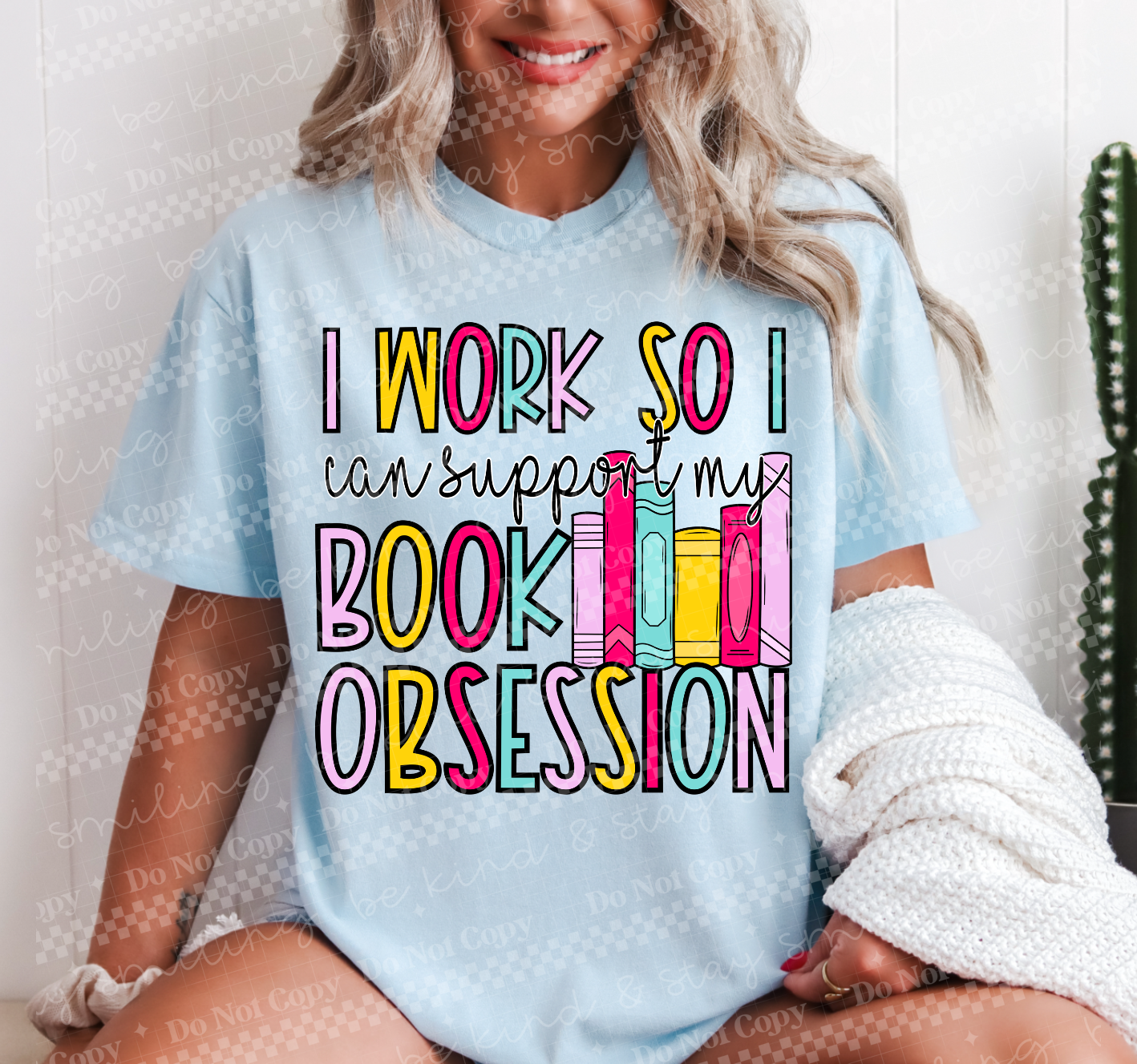 Book Obsession PNG Digital Download