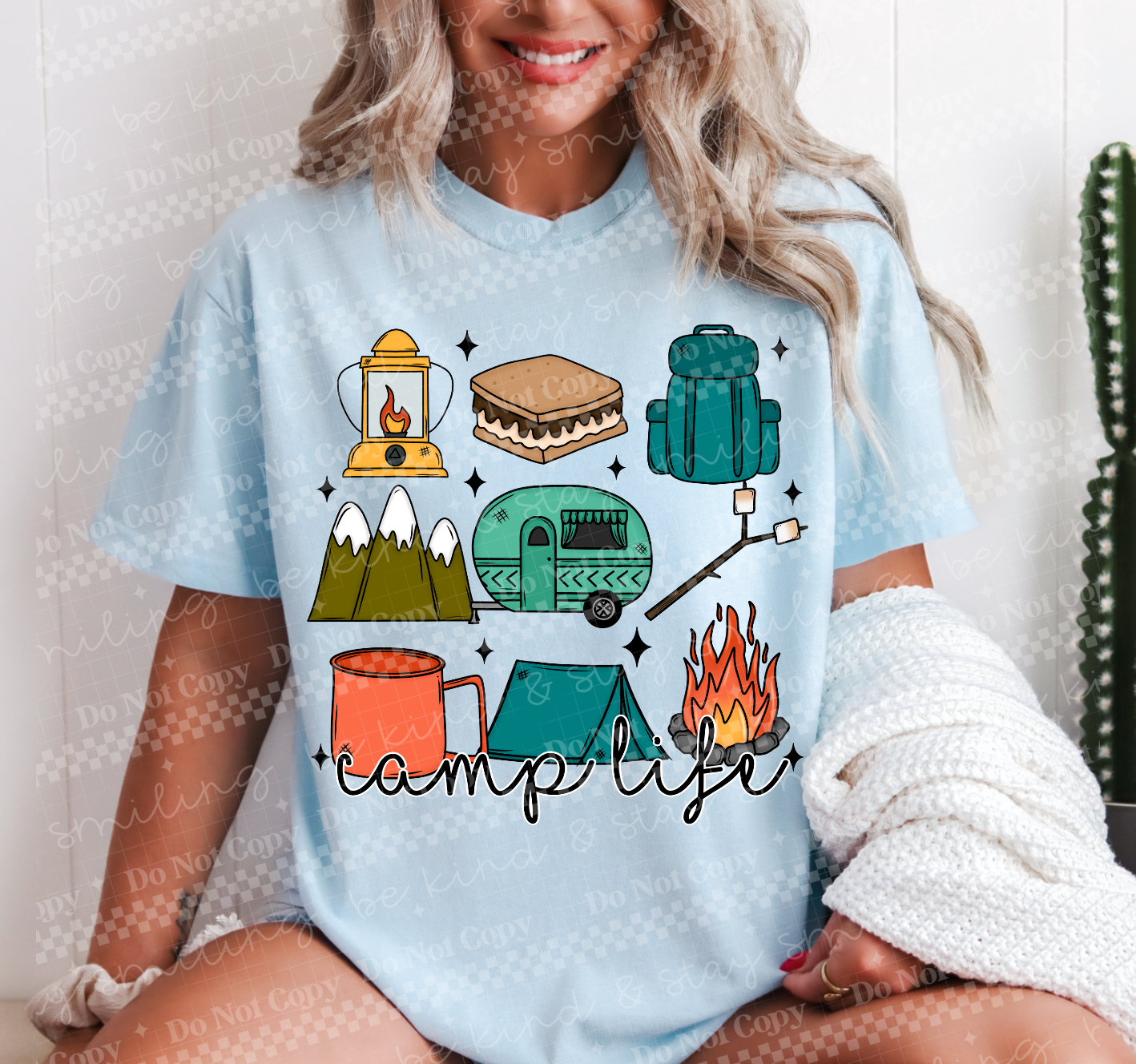 Camp Life PNG Digital Download