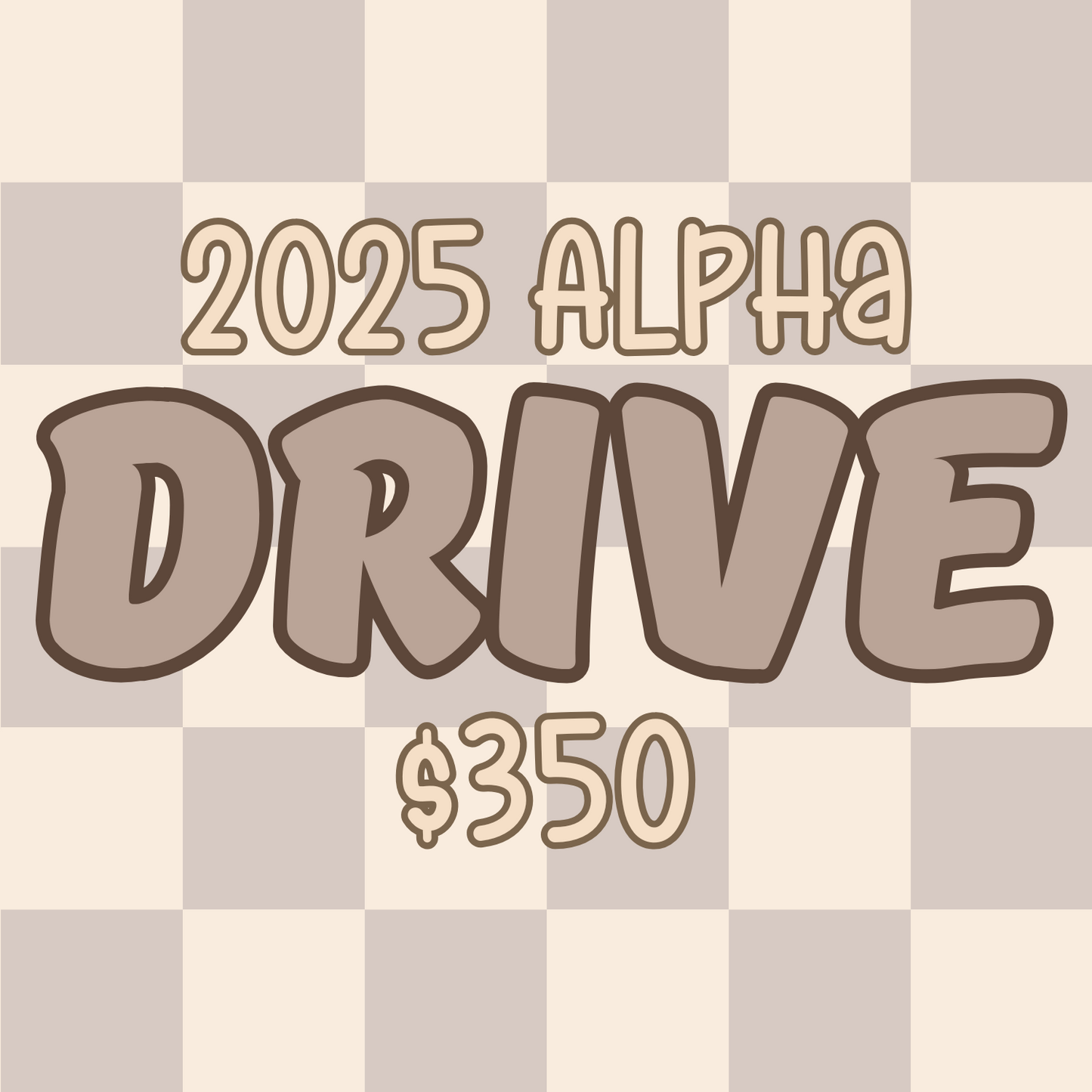 2025 Alpha Drive
