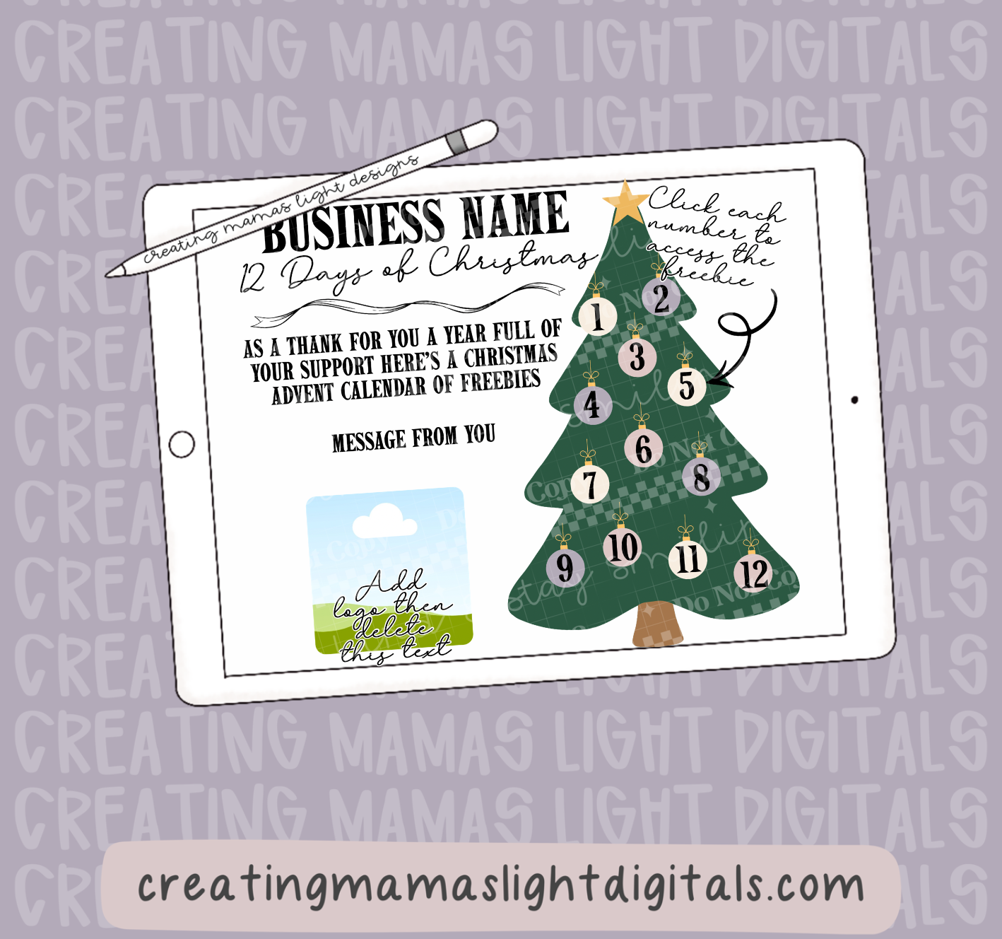 Retail Advent Calendar and Freebies