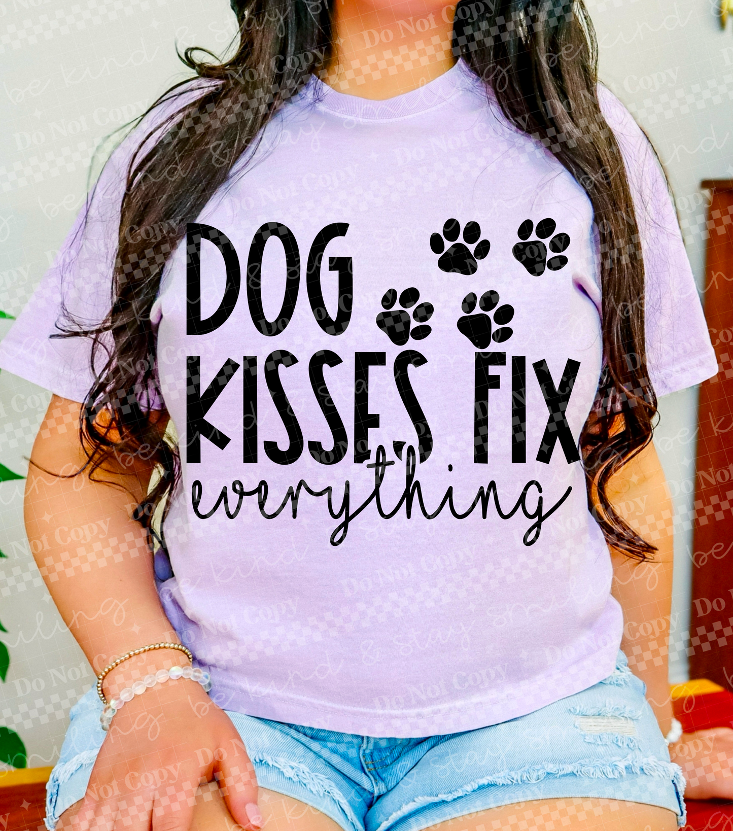 Dog Kisses Fix Everything | PNG | DIGITAL DOWNLOAD