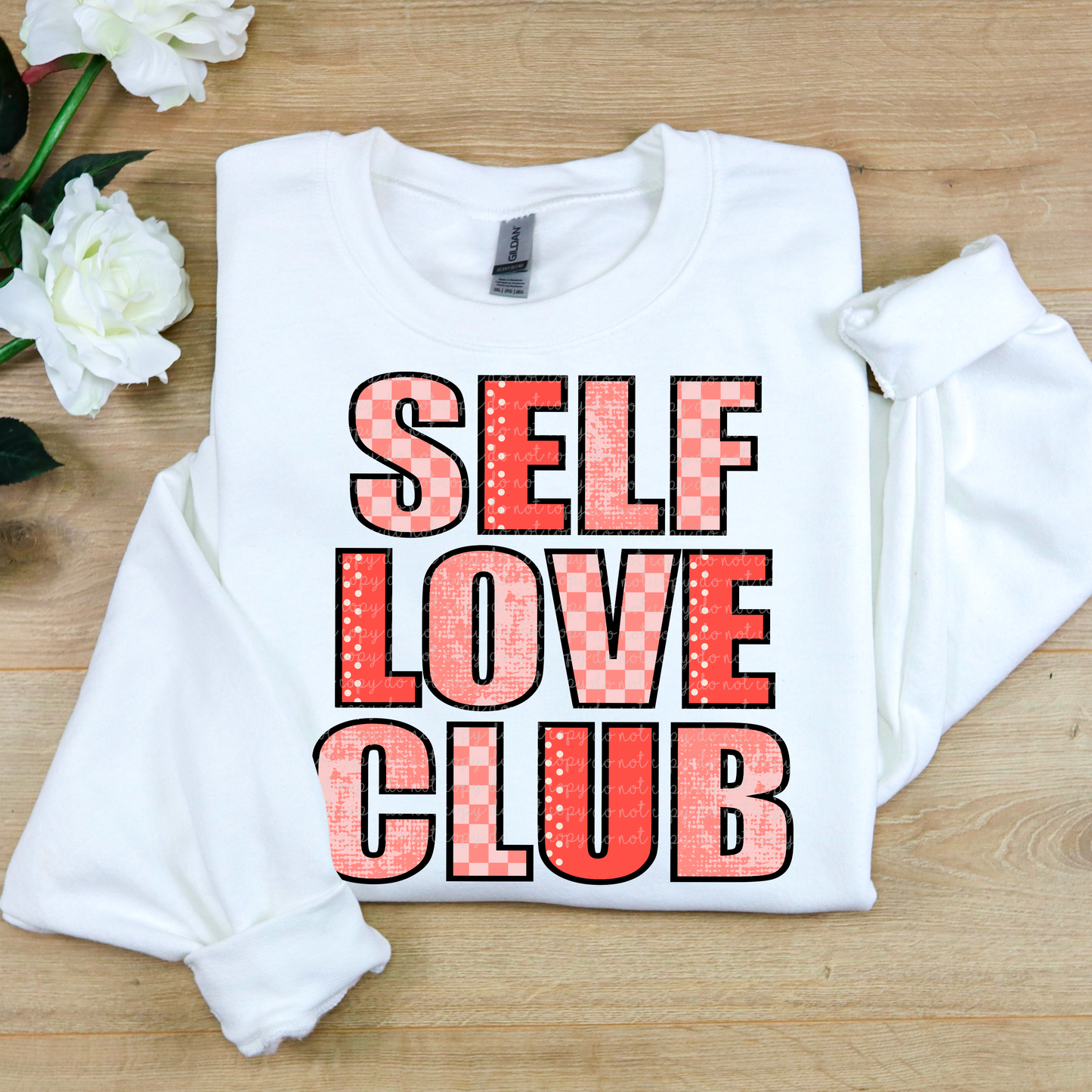 Self Love Club PNG Digital Download