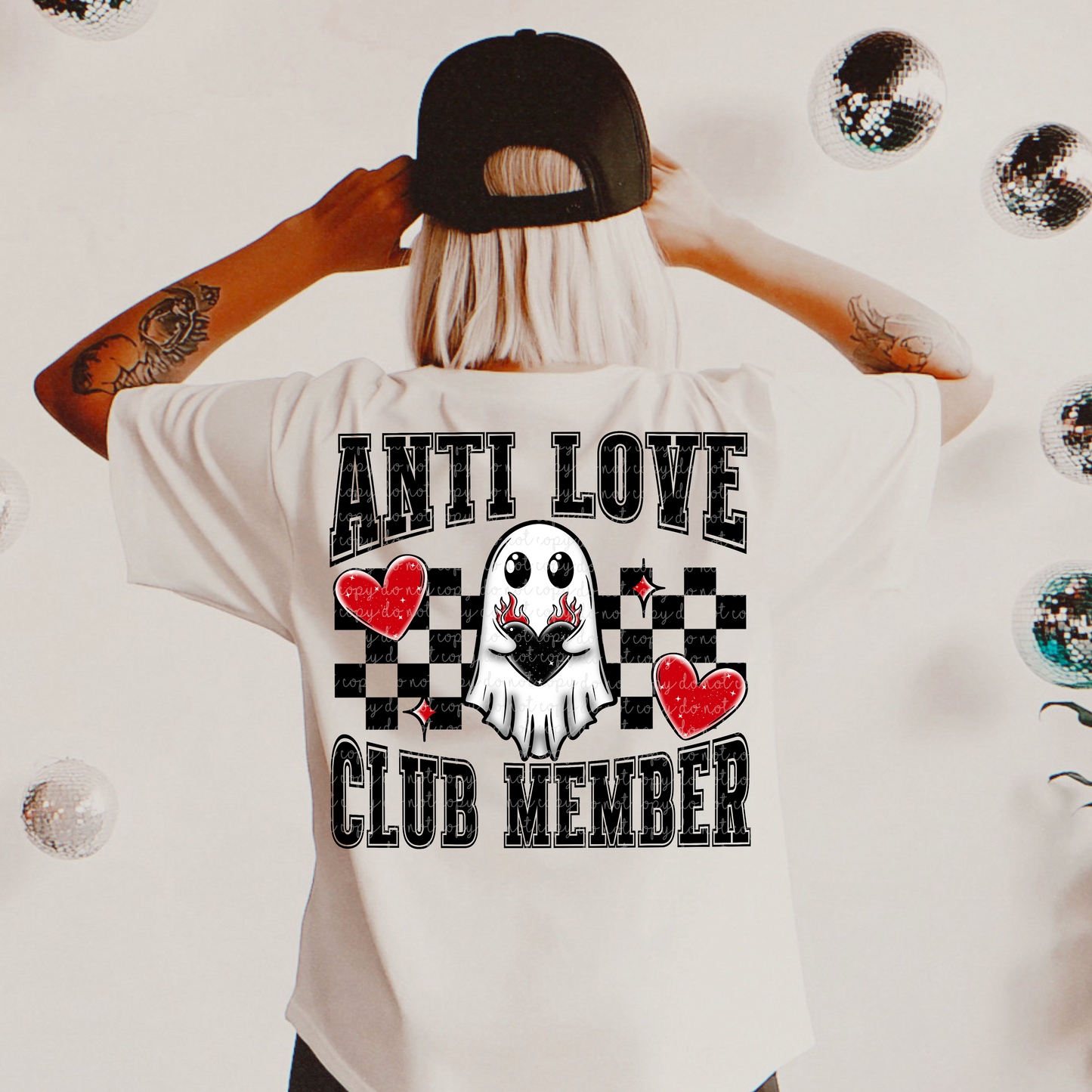 Anti Love Club Member PNG Digital Download