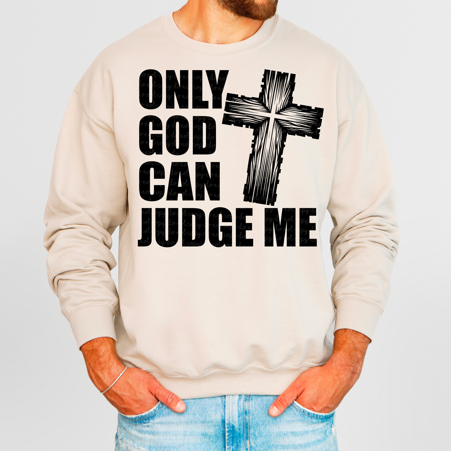 Only God Can Judge Me PNG Digital Download