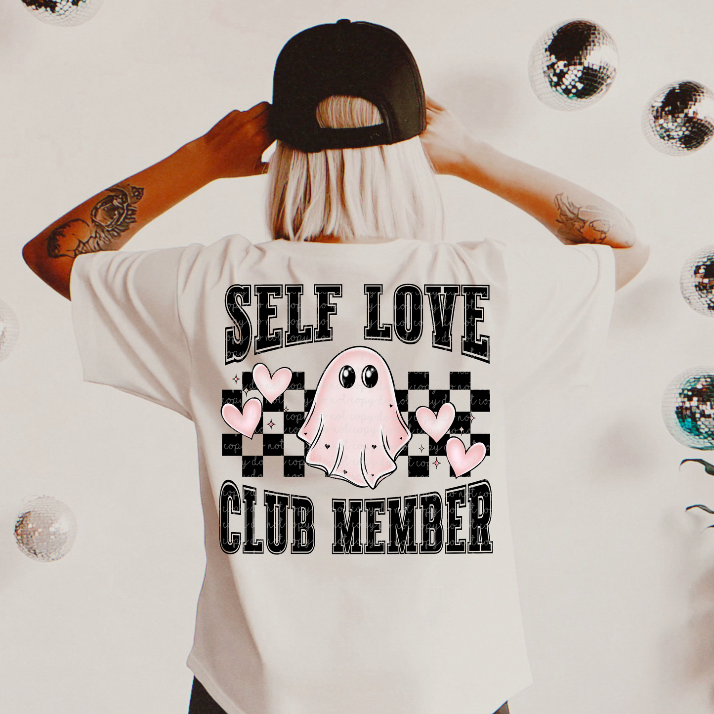 Self Love Club Member PNG Digital Download