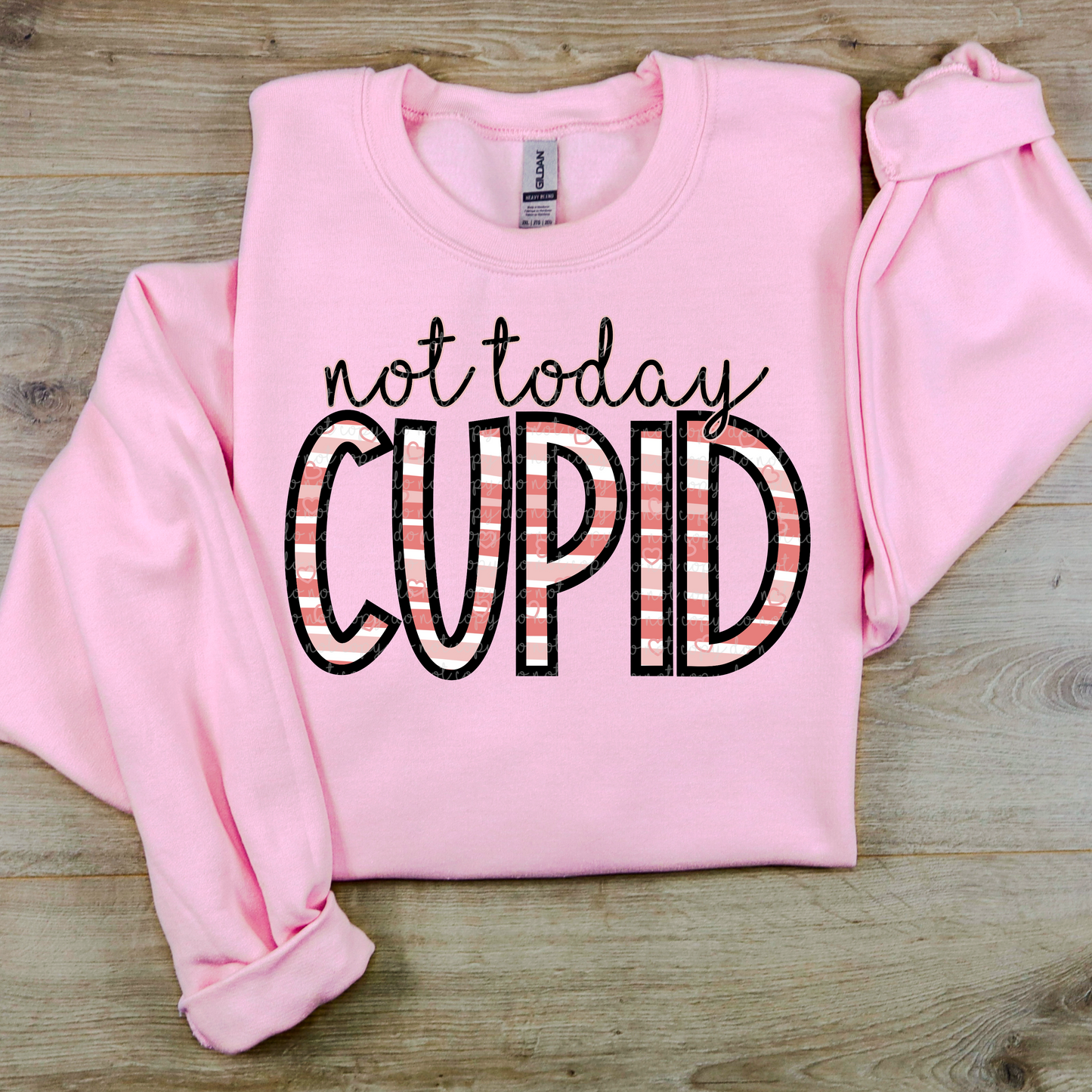 Not Today Cupid PNG Digital Download