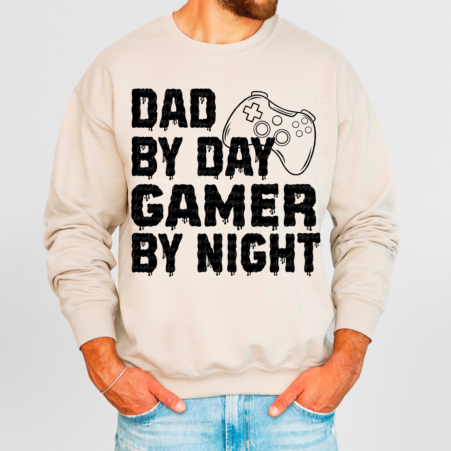 Dad By Day Gamer By Night PNG Digital Download