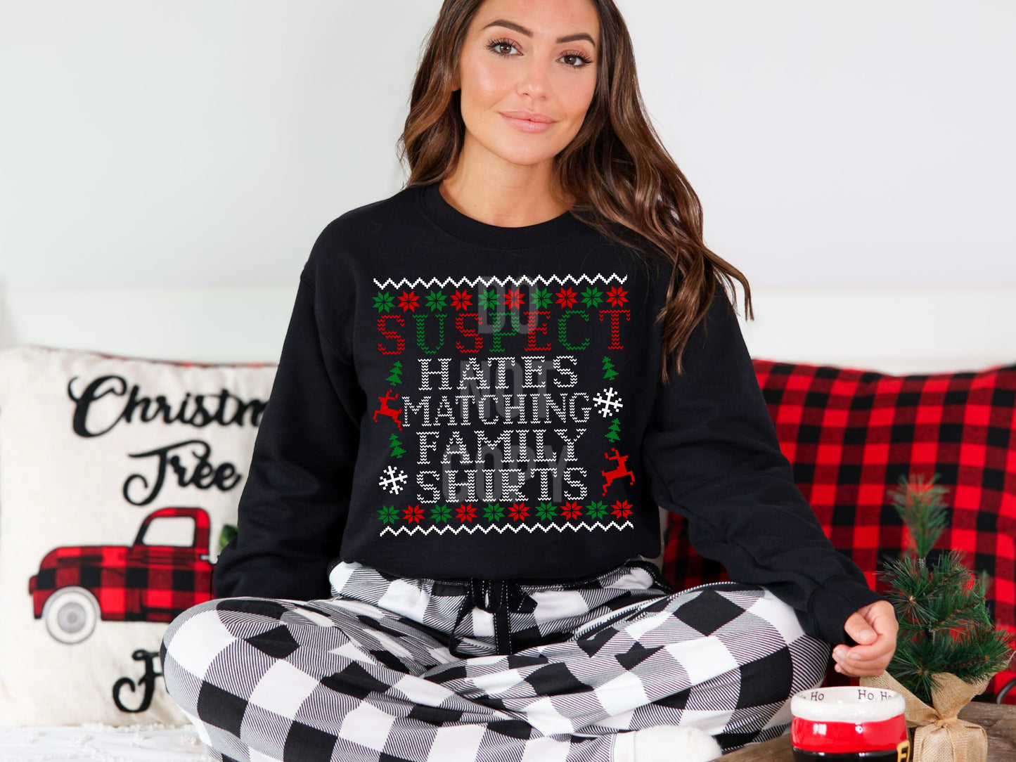 Suspect Hates Matching Family Shirts PNG Digital Download