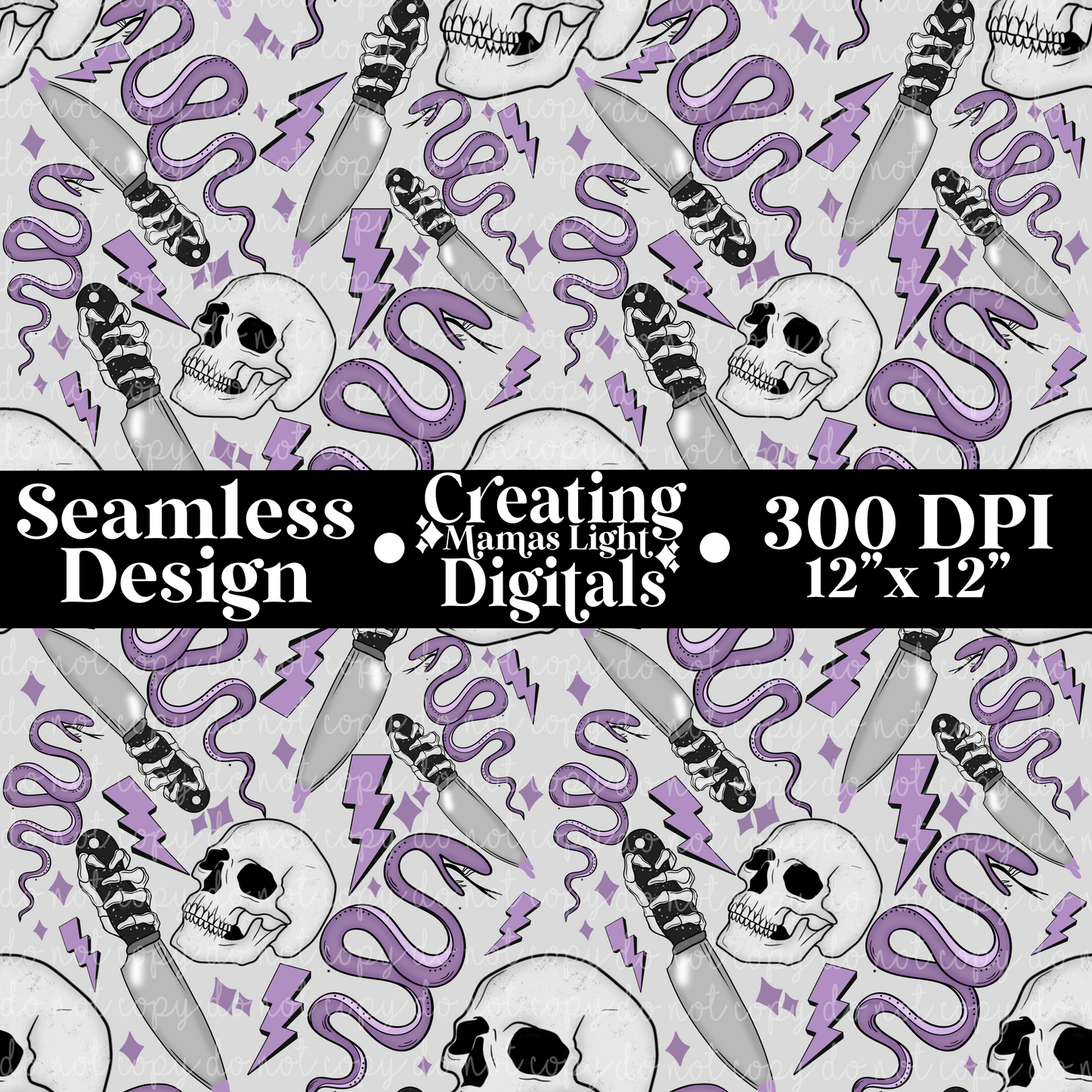 Purple Villain Seamless
