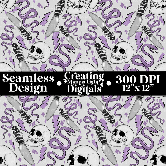 Purple Villain Seamless