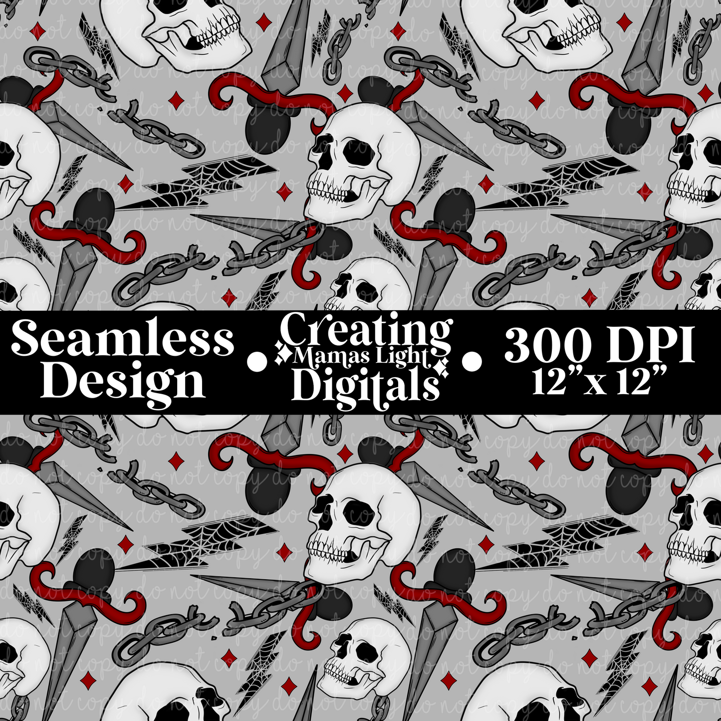 Red Villain Seamless