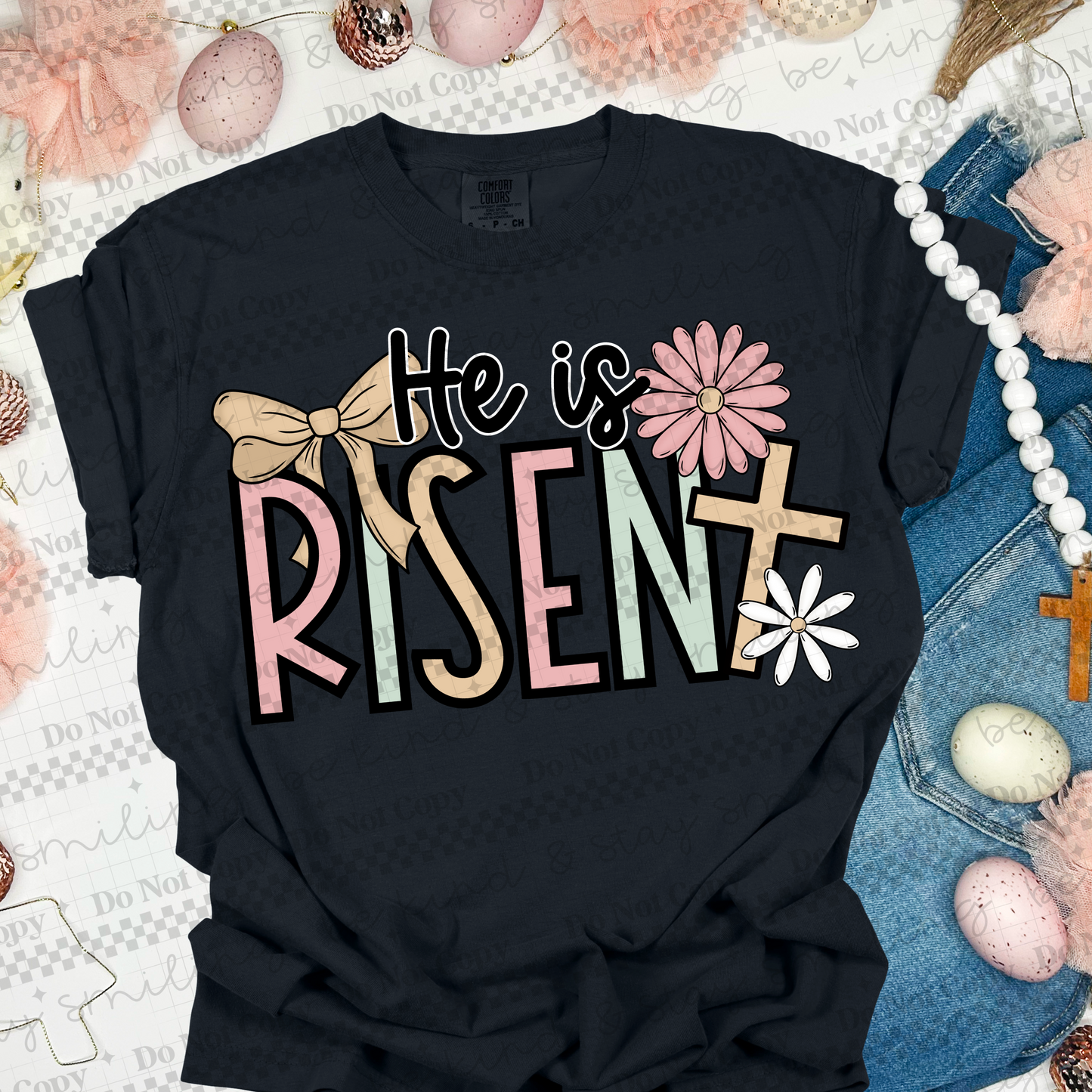 He Is Risen PNG Digital Download