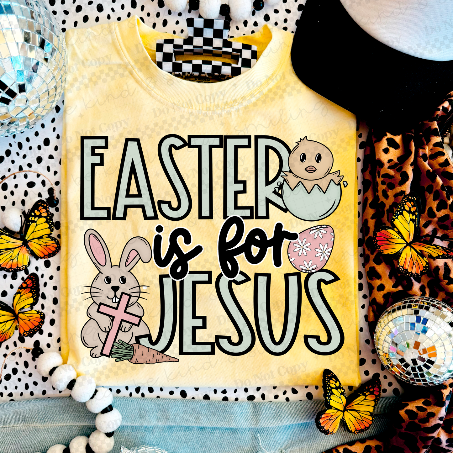 Easter Is For Jesus PNG Digital Download