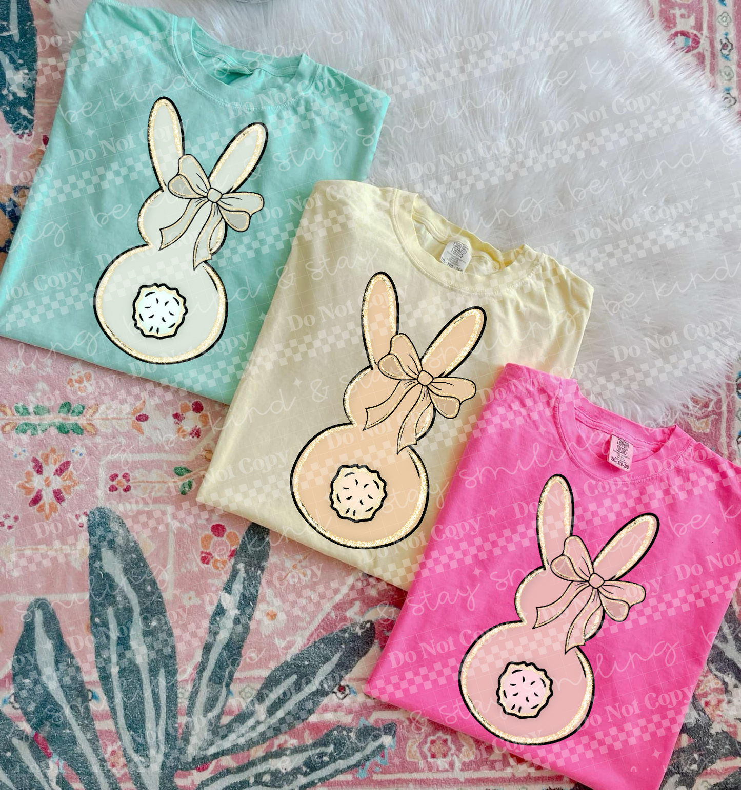 Yellow Bunny PNG Digital Download