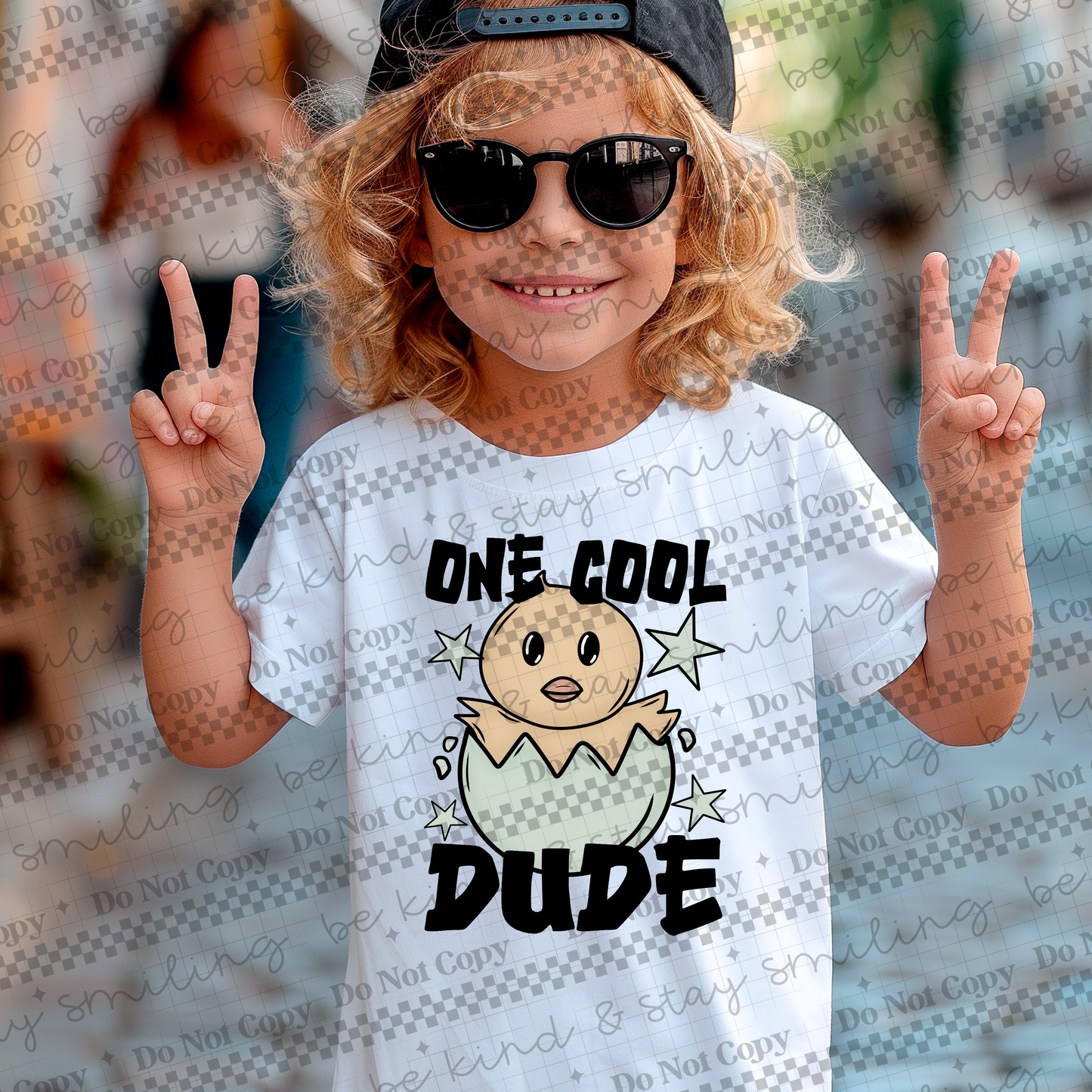 One Cool Dude PNG Digital Download