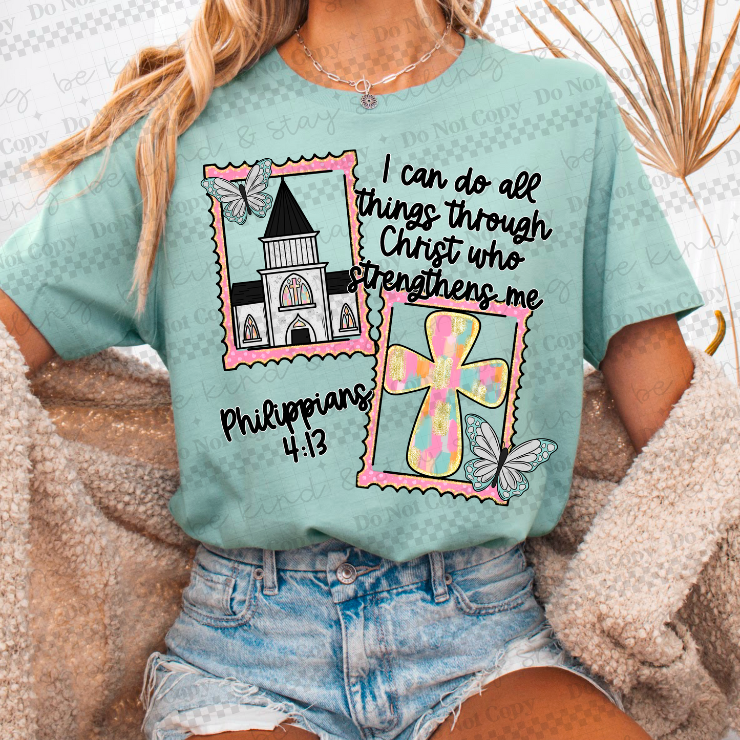 Philippians 4:13 PNG Digital Download