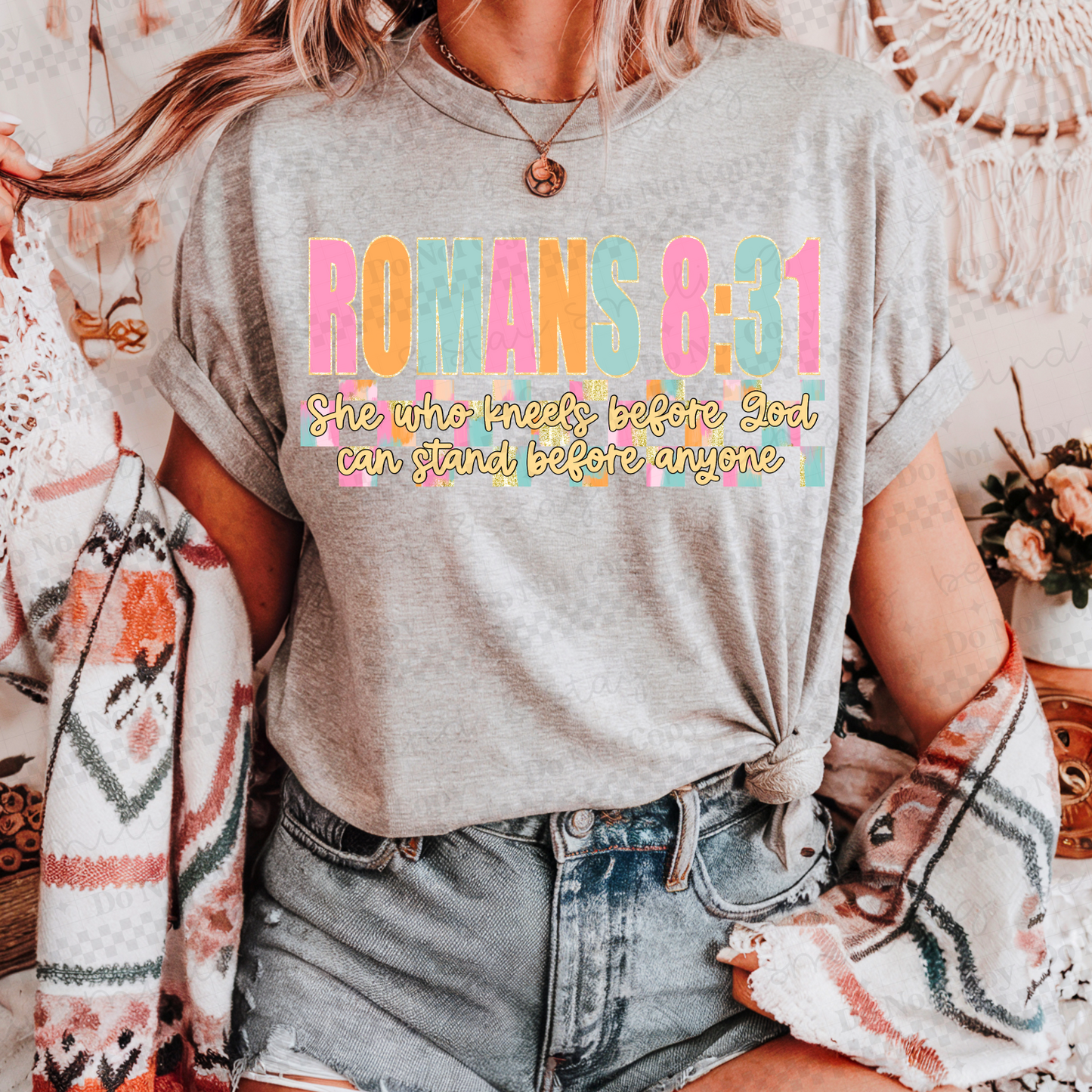 Romans 8:31 PNG Digital Download