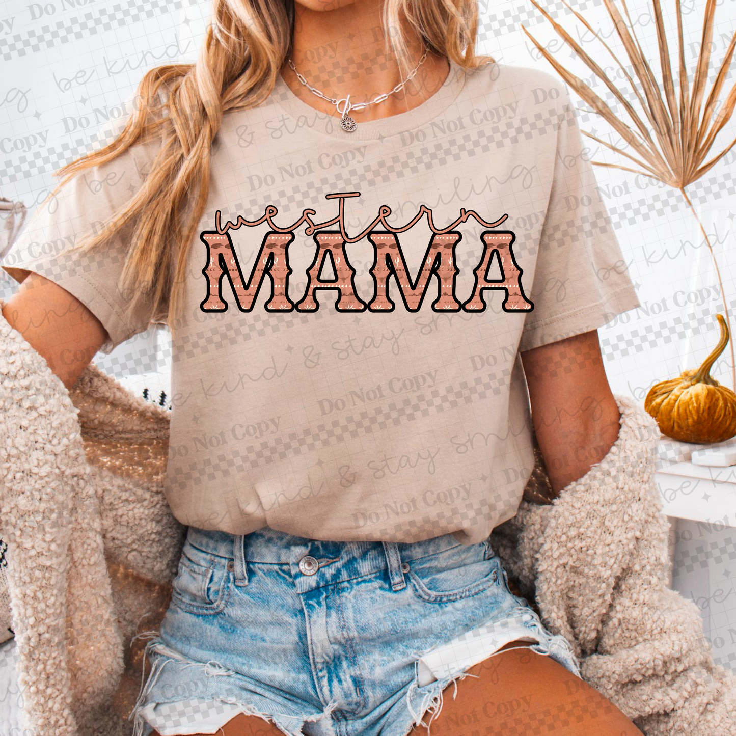 Western Mama PNG Digital Download