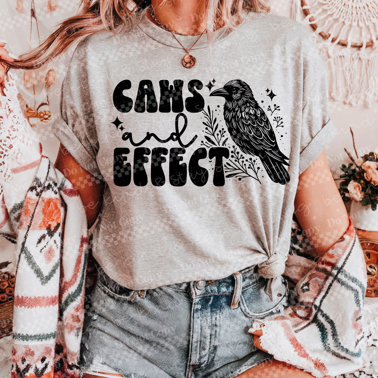 Caws And Effect PNG Digital Download