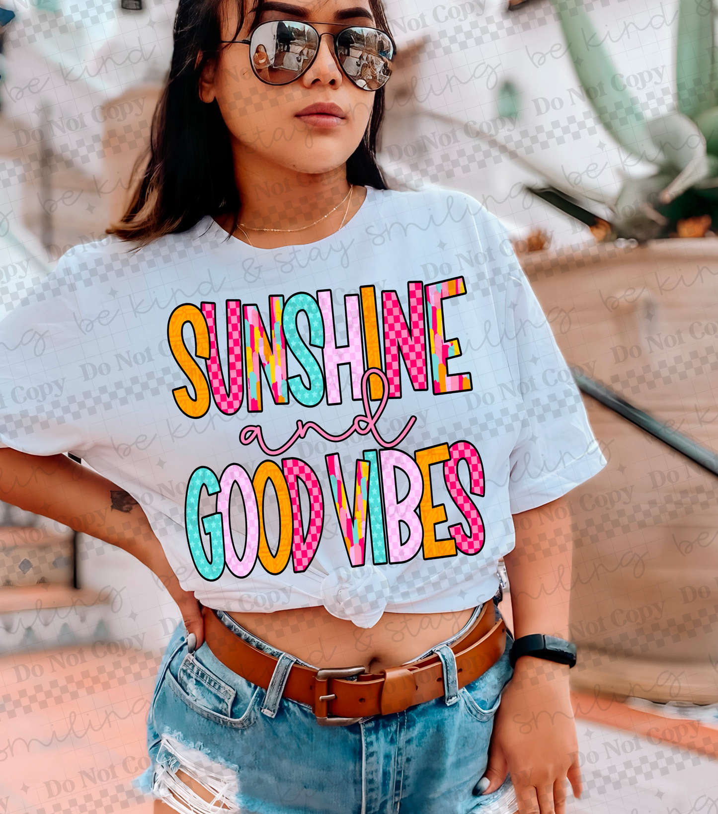 Sunshine And Good Vibes | PNG | DIGITAL DOWNLOAD