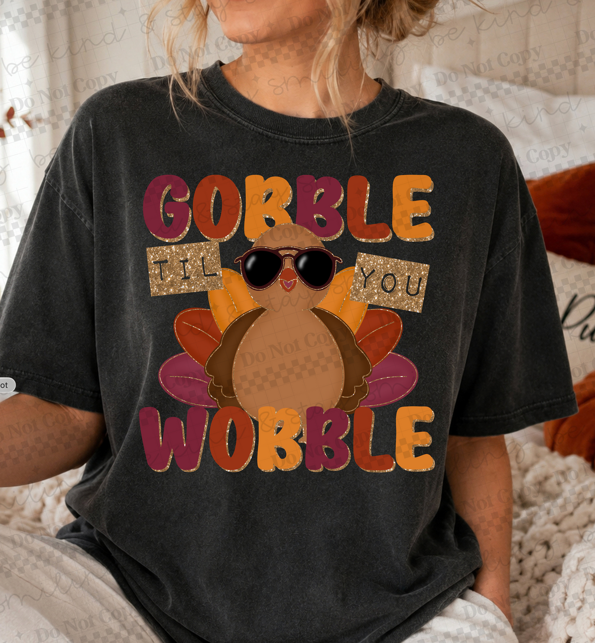 Gobble til you wobble | PNG | Digital Download