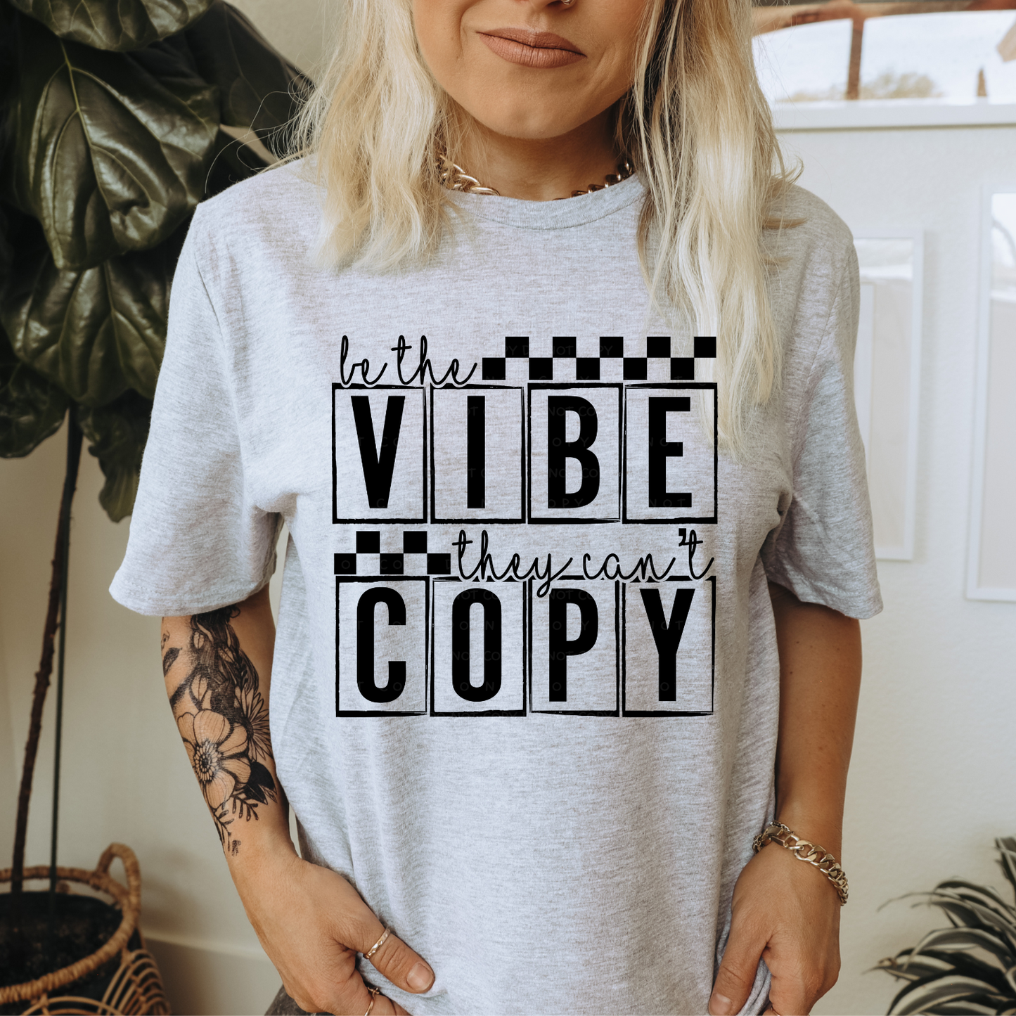 Be The Vibe They Can't Copy PNG Digital Download