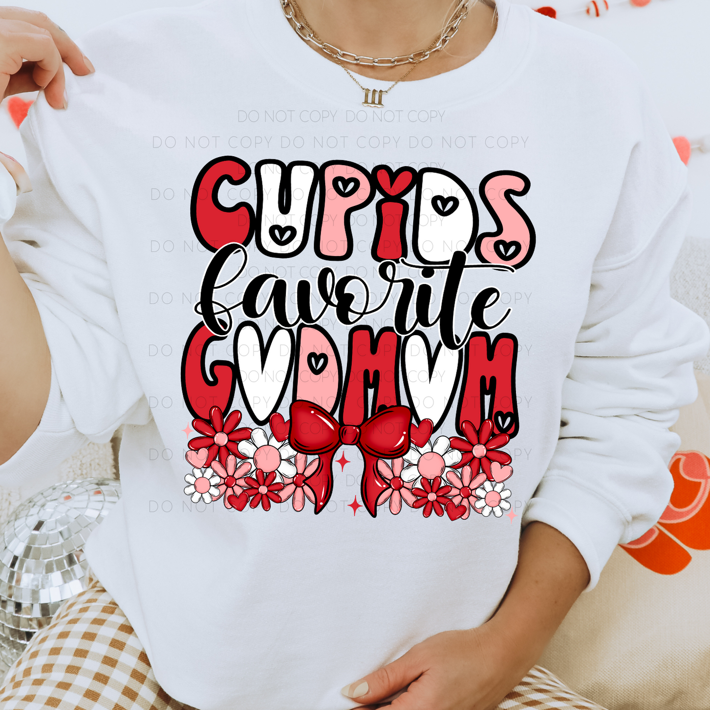 Cupids Favorite Godmom PNG Digital Download