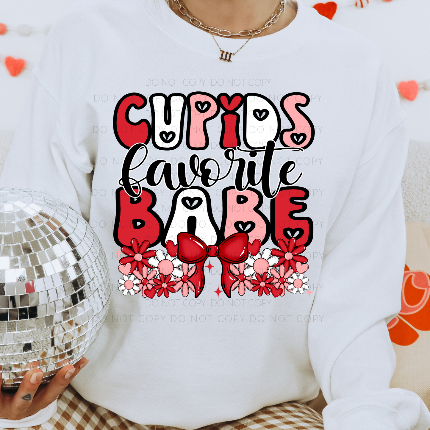 Cupids Favorite Babe PNG Digital Download