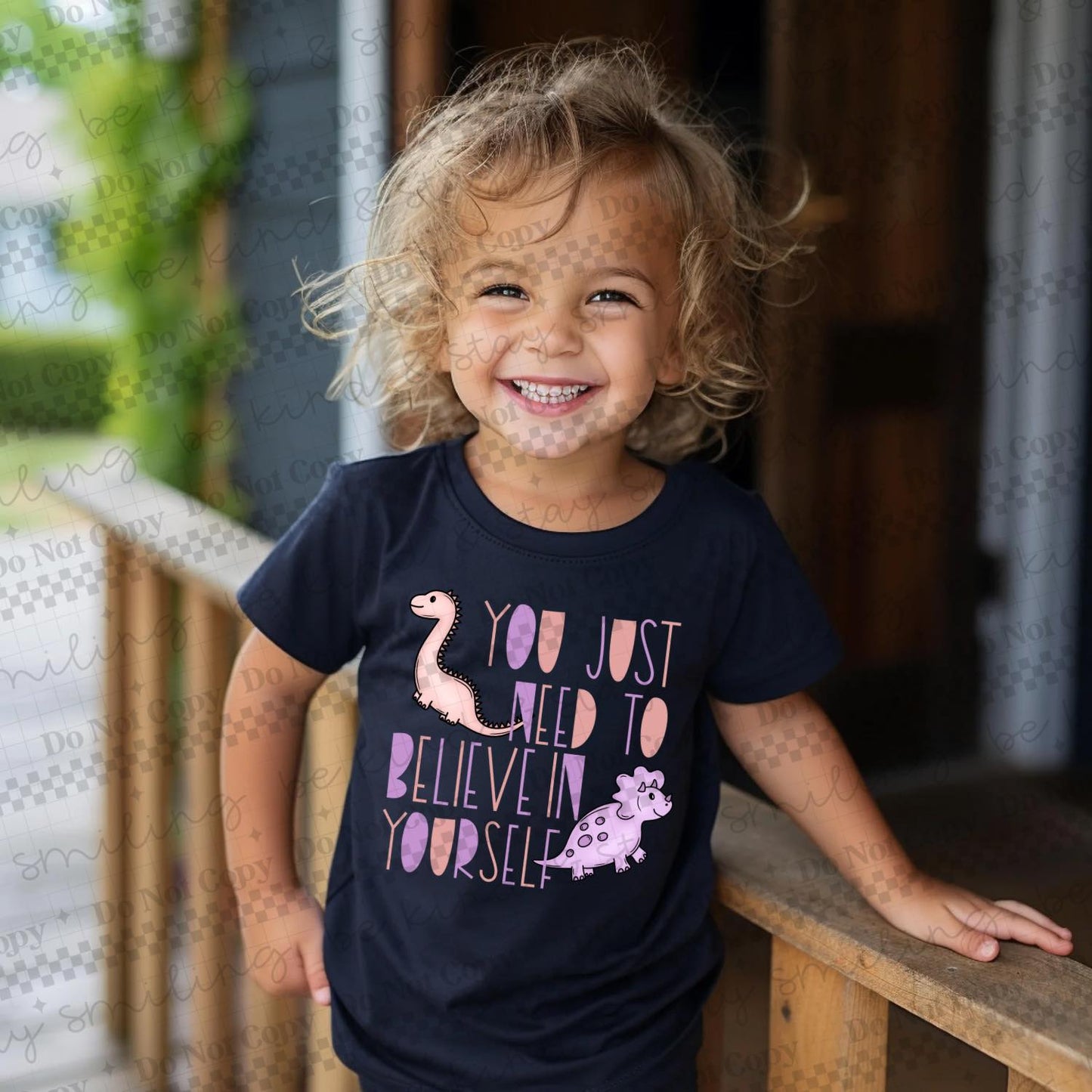 You Just Need To Believe In Yourself (Girls Colored) PNG Digital Download