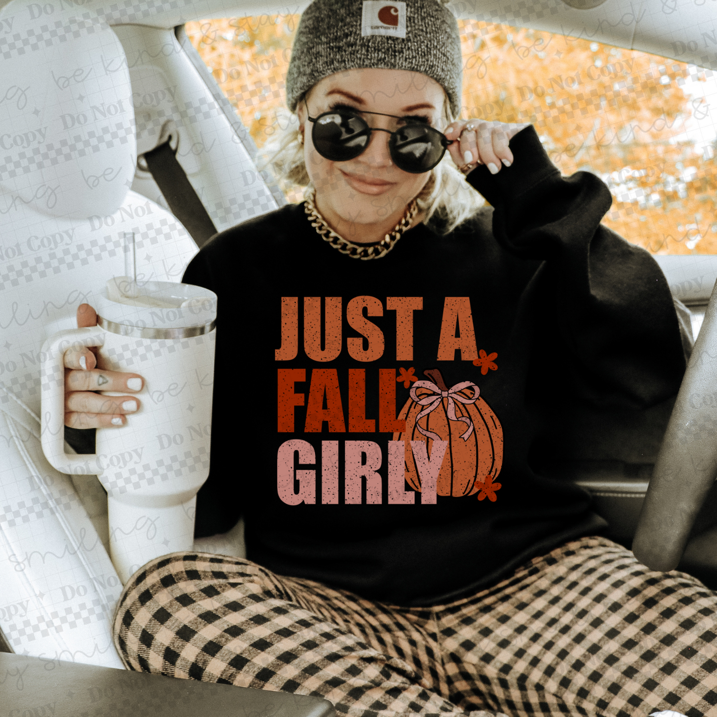 Just A Fall Girly | PNG | DIGITAL DOWNLOAD
