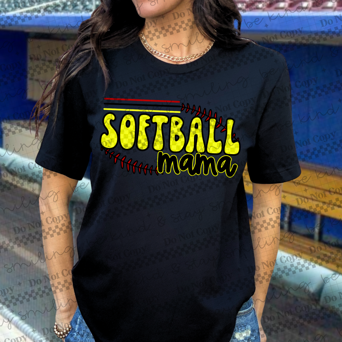 Softball Mama PNG Digital Download