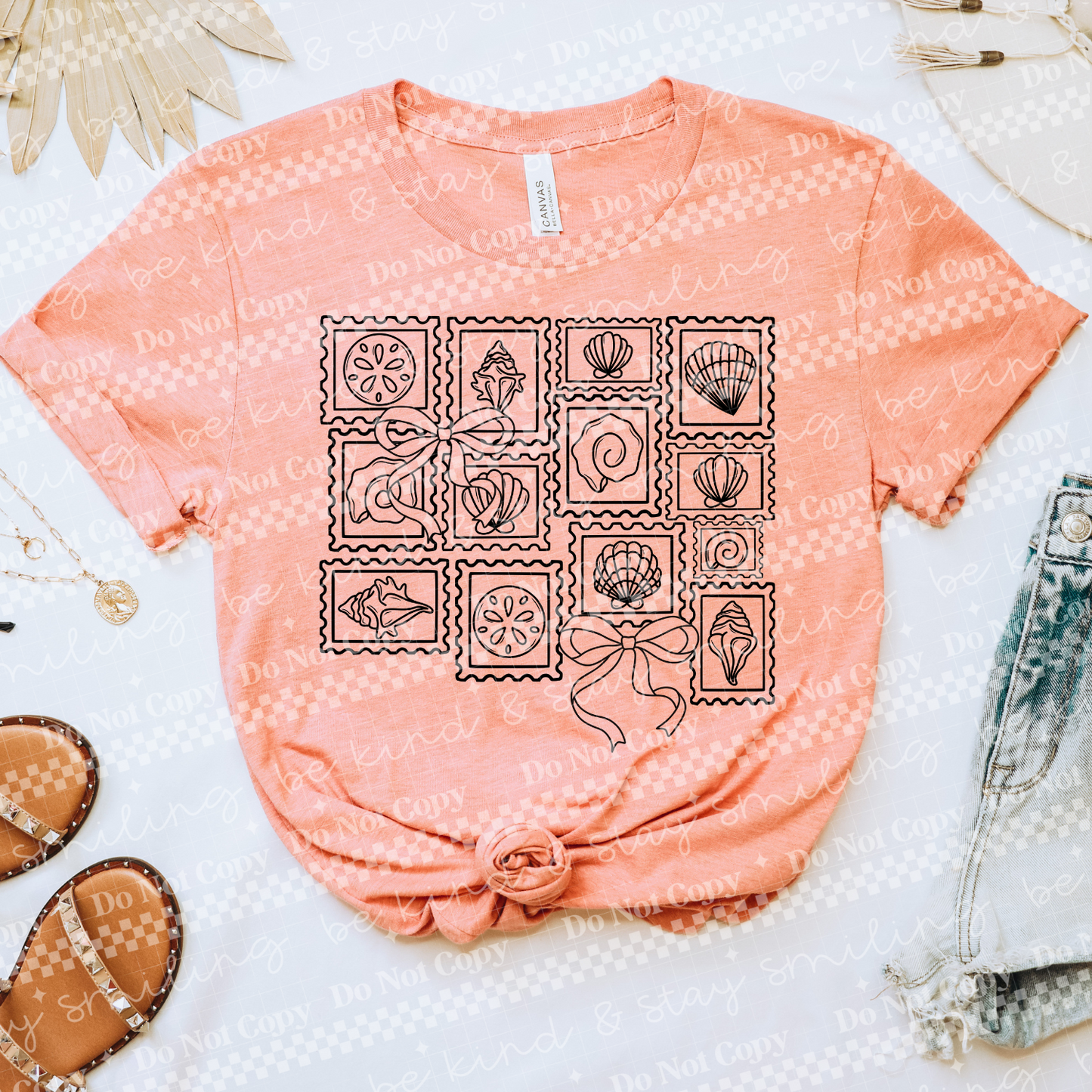 Seashell Stamps | PNG | DIGITAL DOWNLOAD