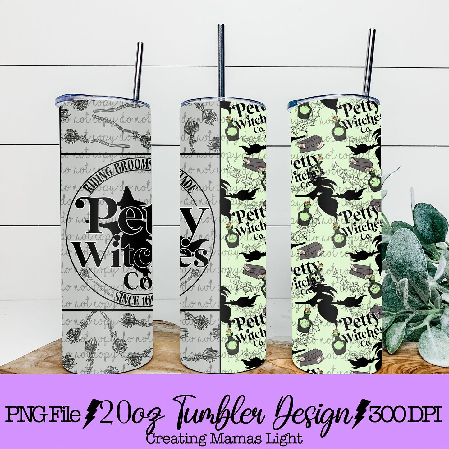 Petty Witches Co Tumbler File