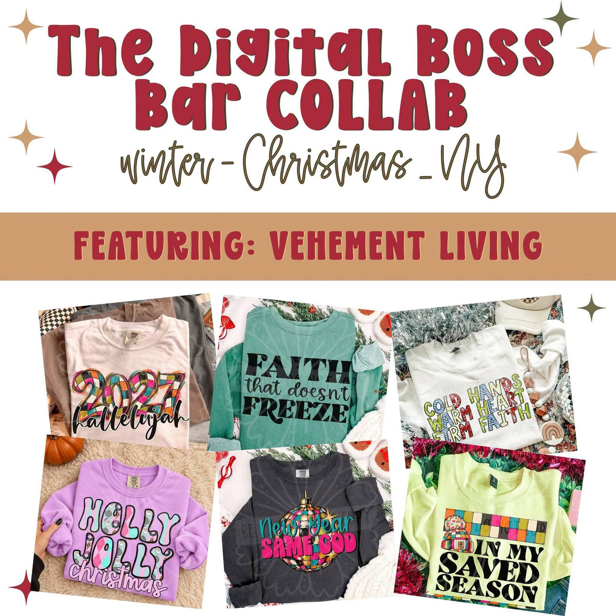 Christmas Winter New Years October TBB Collab
